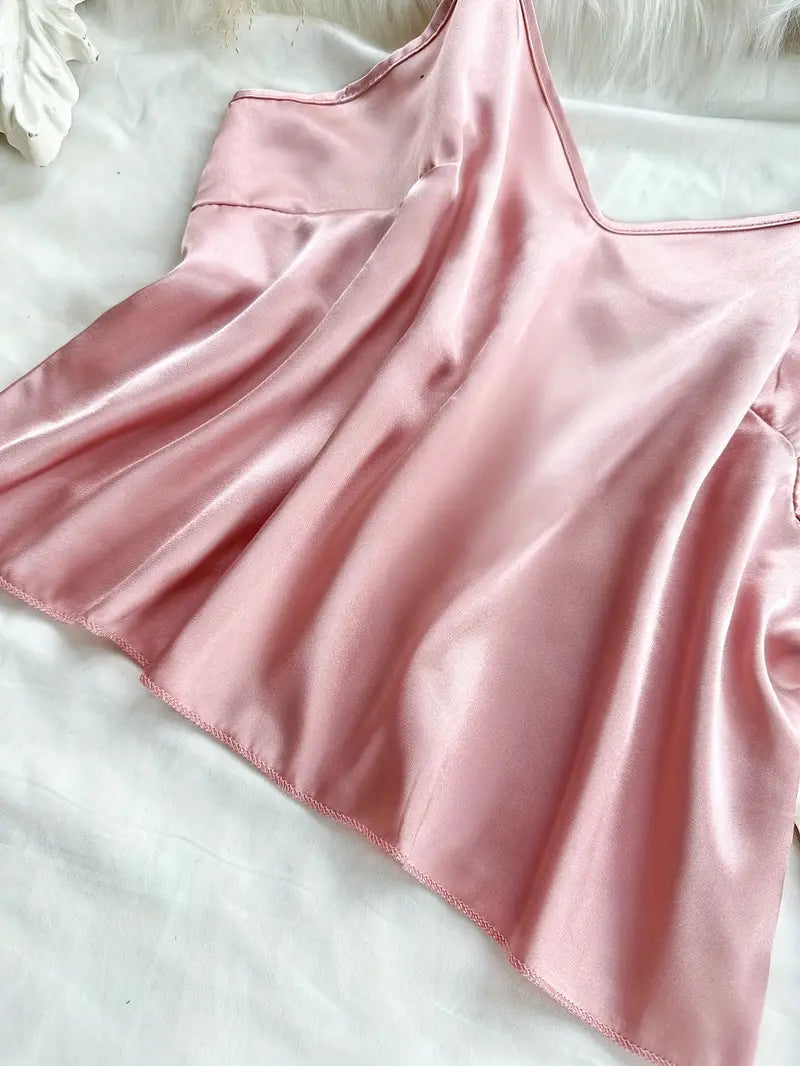 Pack of 3-2 Top & Flare Shorts pajama set for women