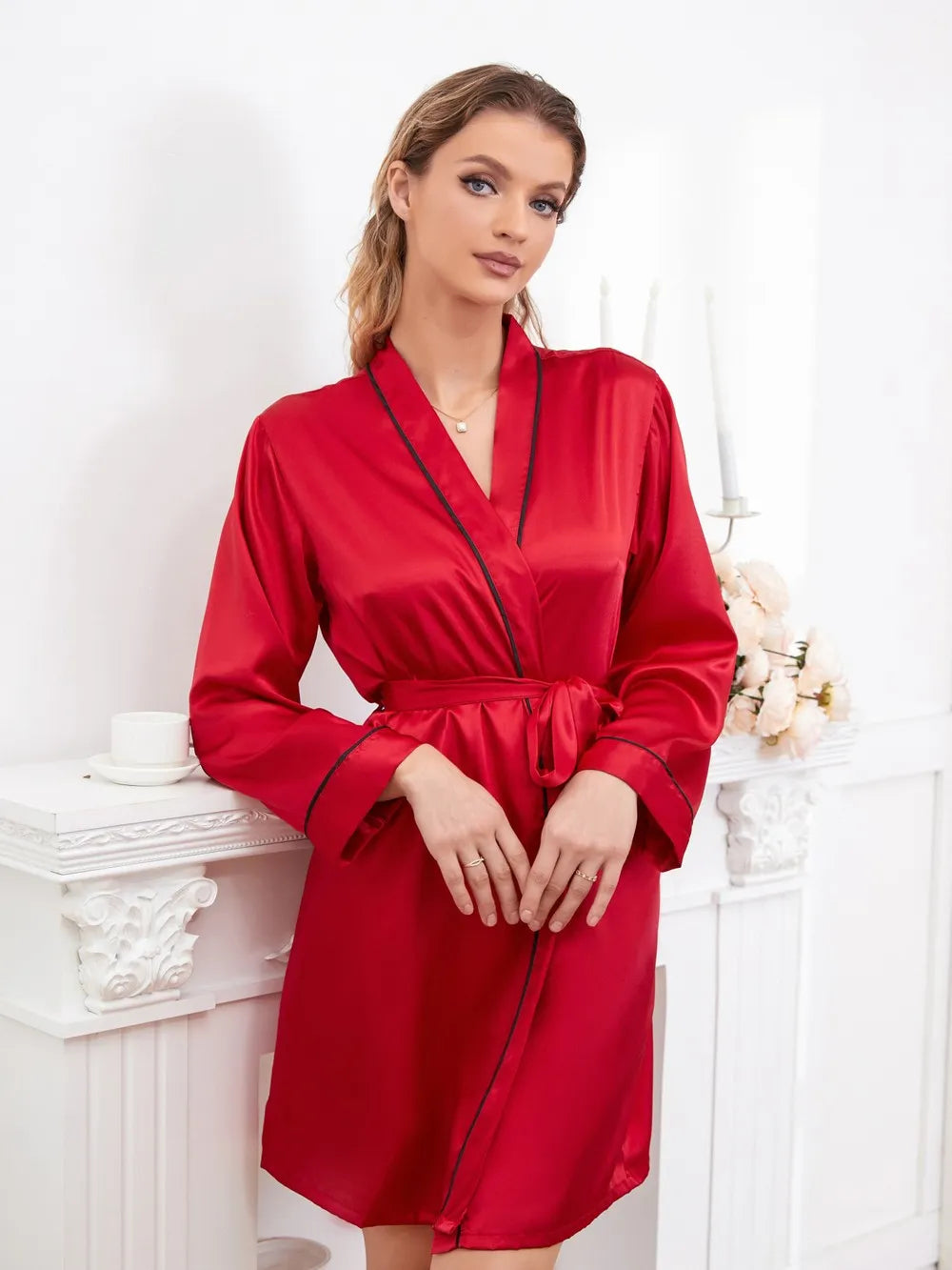 Night Robe With Belt & Sleep dress