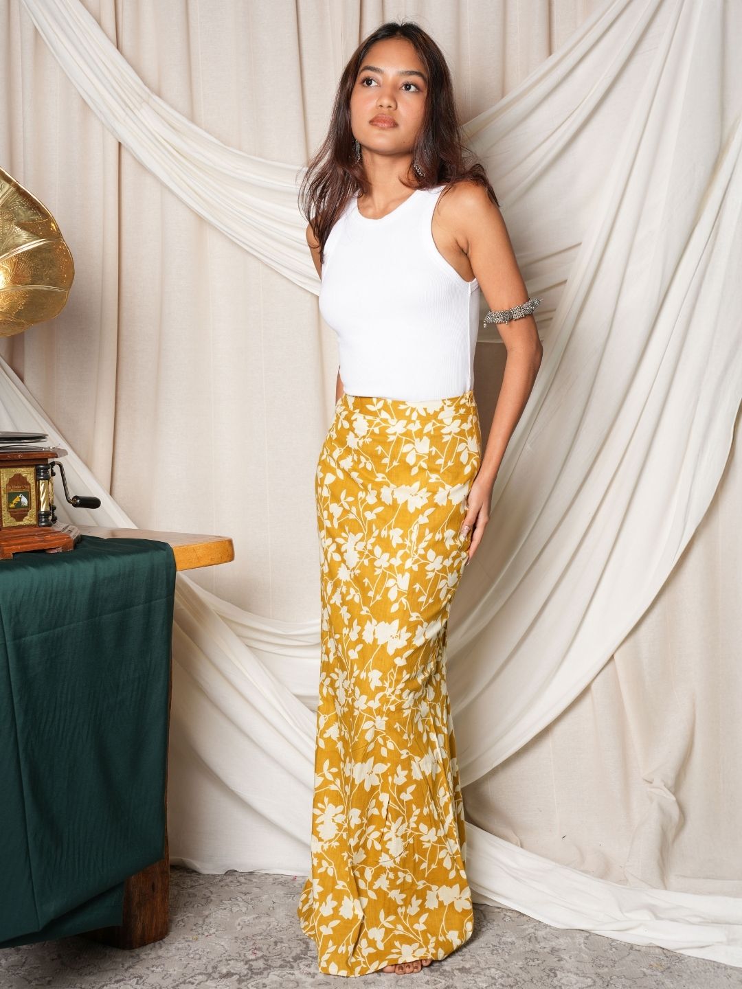 Rida Maxi Mermaid Skirt NISHORAMA