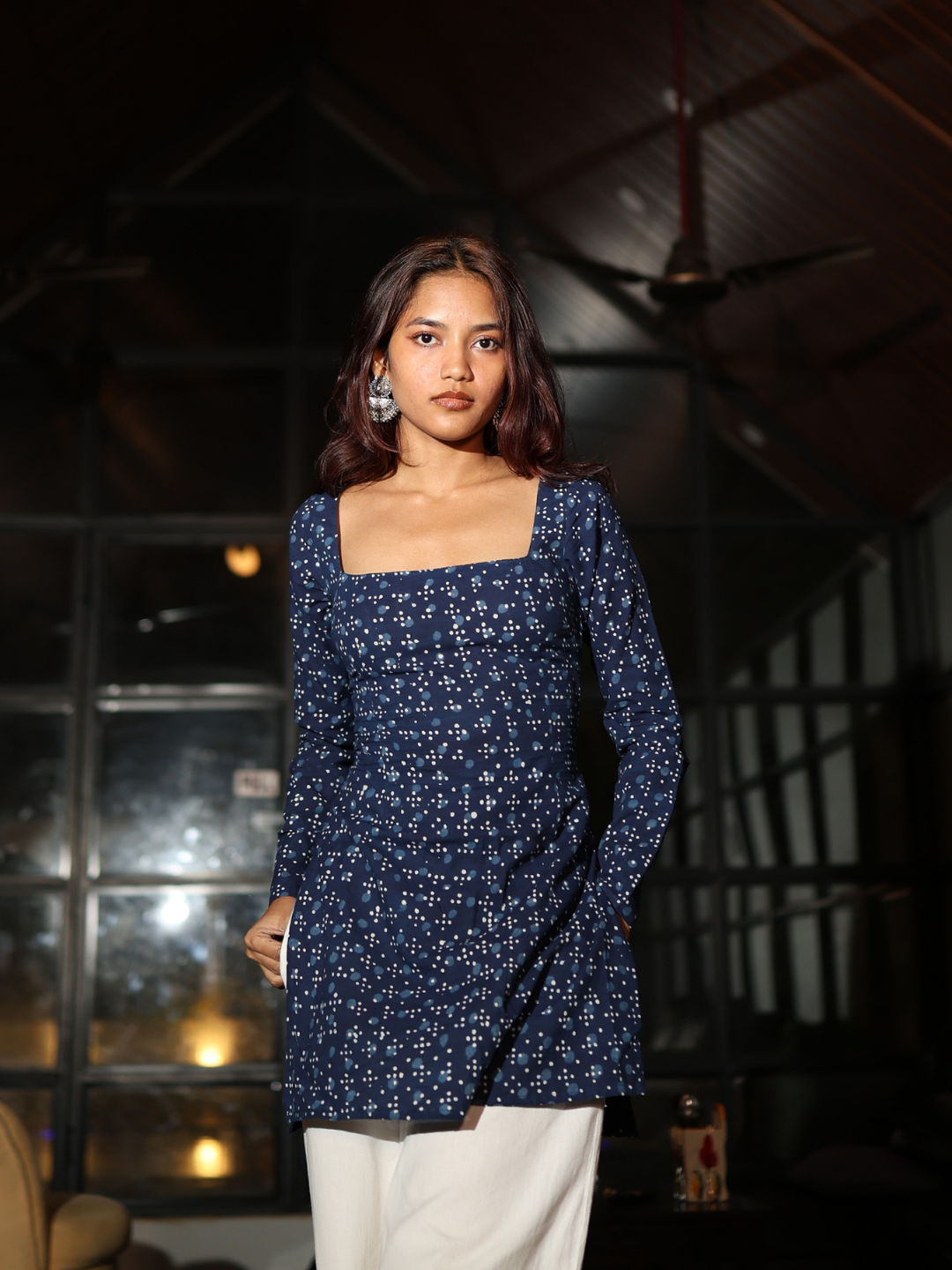 Jodha Sleeved Corset Kurti NISHORAMA