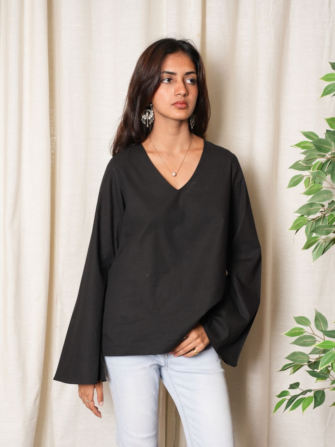 Krutika Bell Sleeved Top NISHORAMA