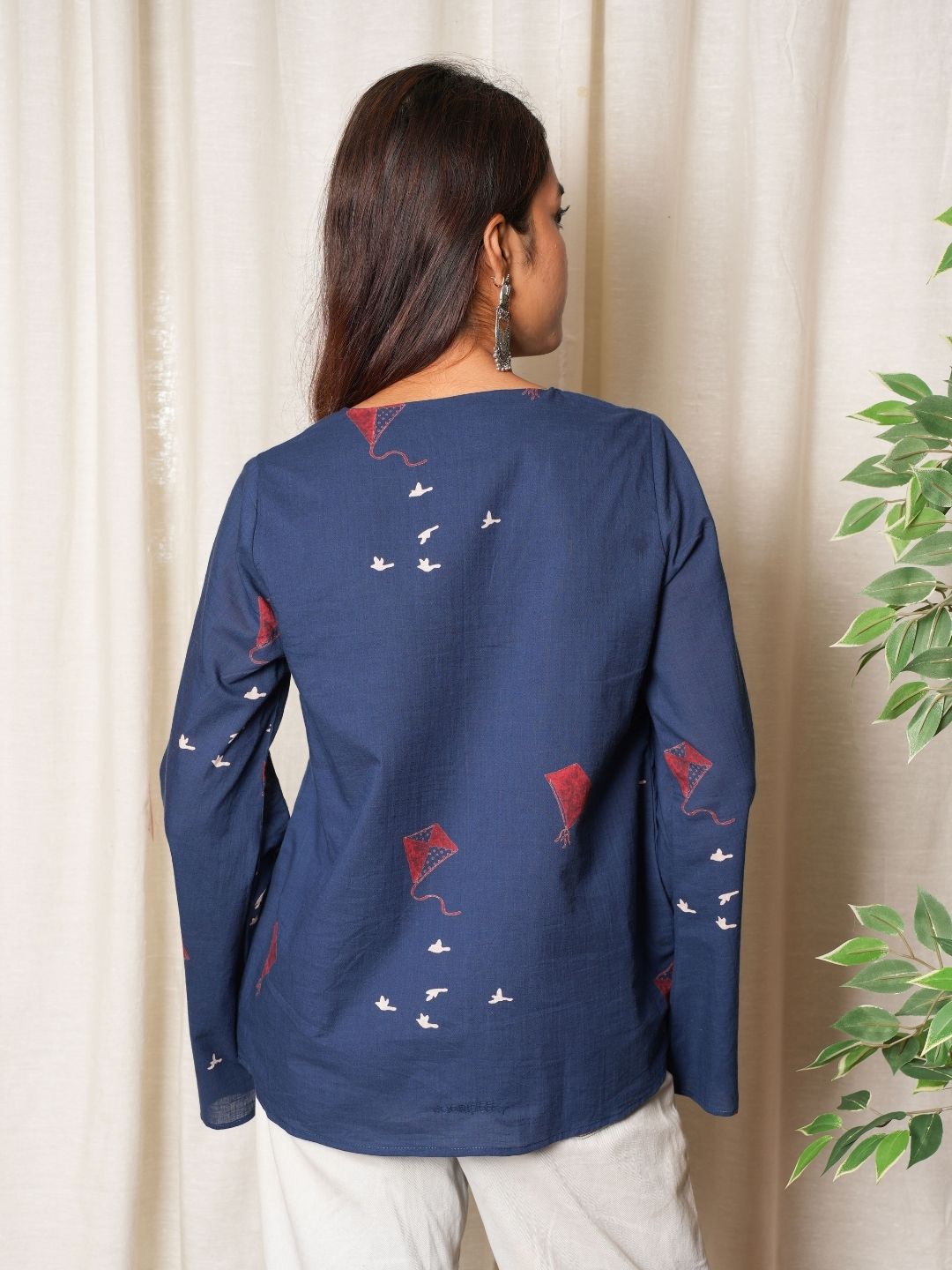 Sakshi Bell Sleeved Top NISHORAMA