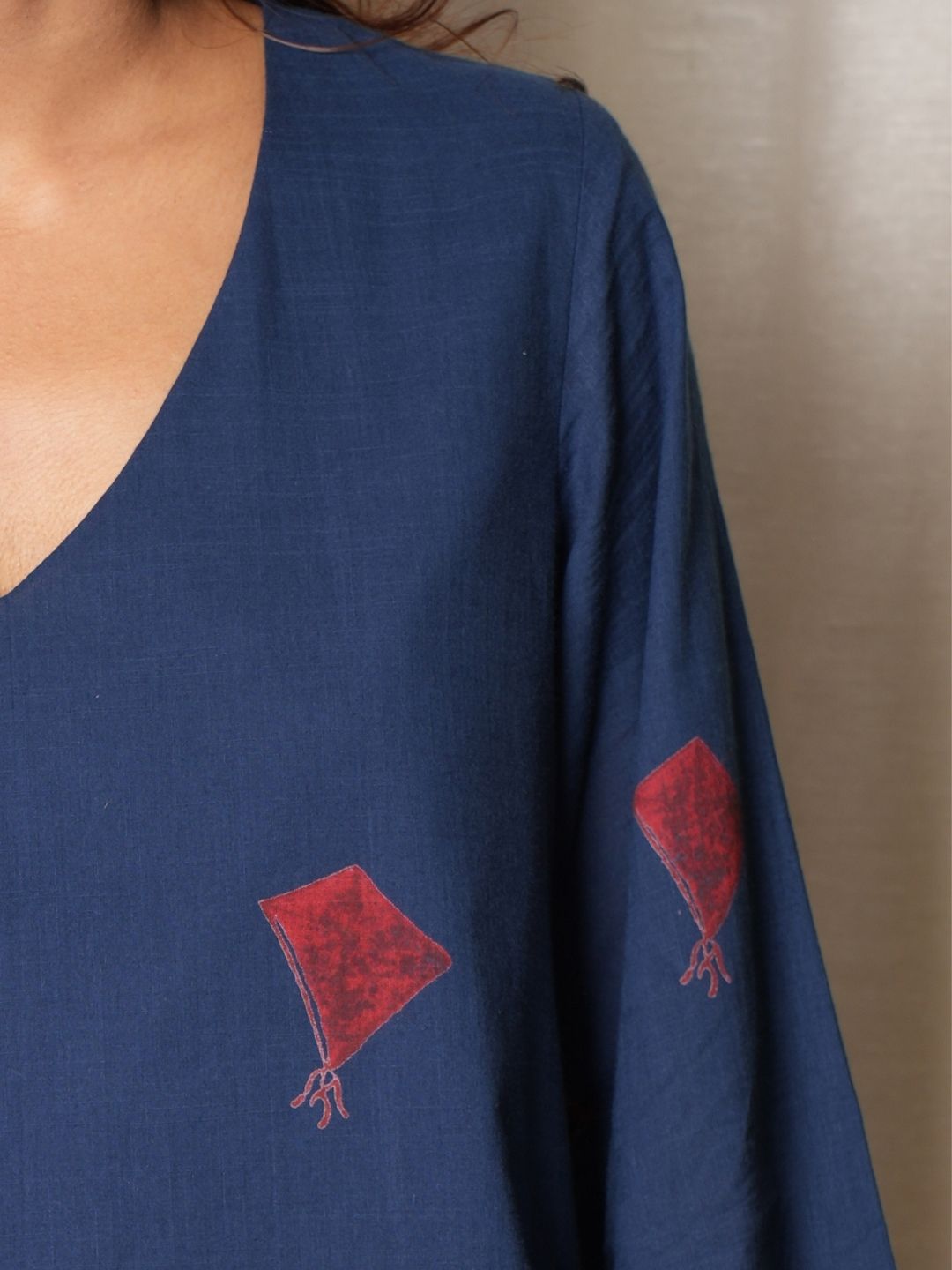 Sakshi Bell Sleeved Top NISHORAMA