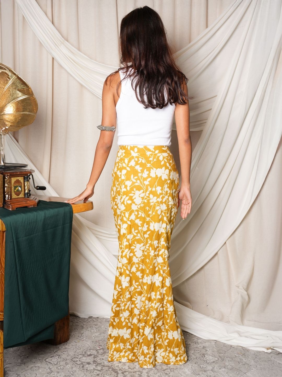Rida Maxi Mermaid Skirt NISHORAMA