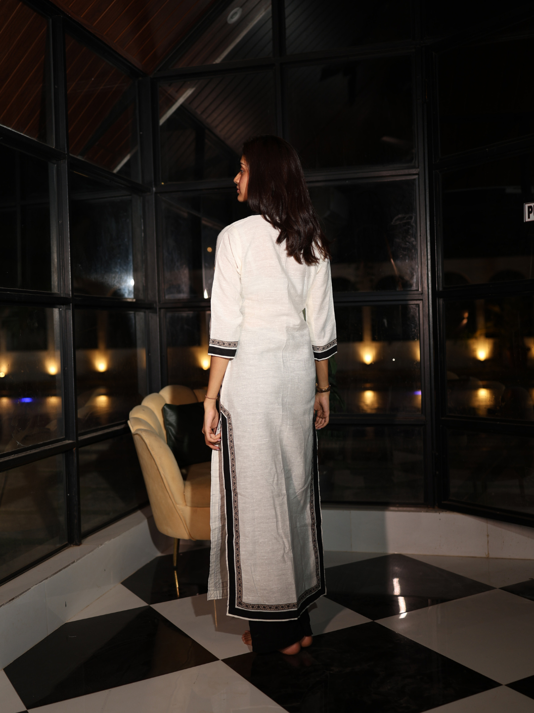 Meher Long Sleeved Kurti NISHORAMA