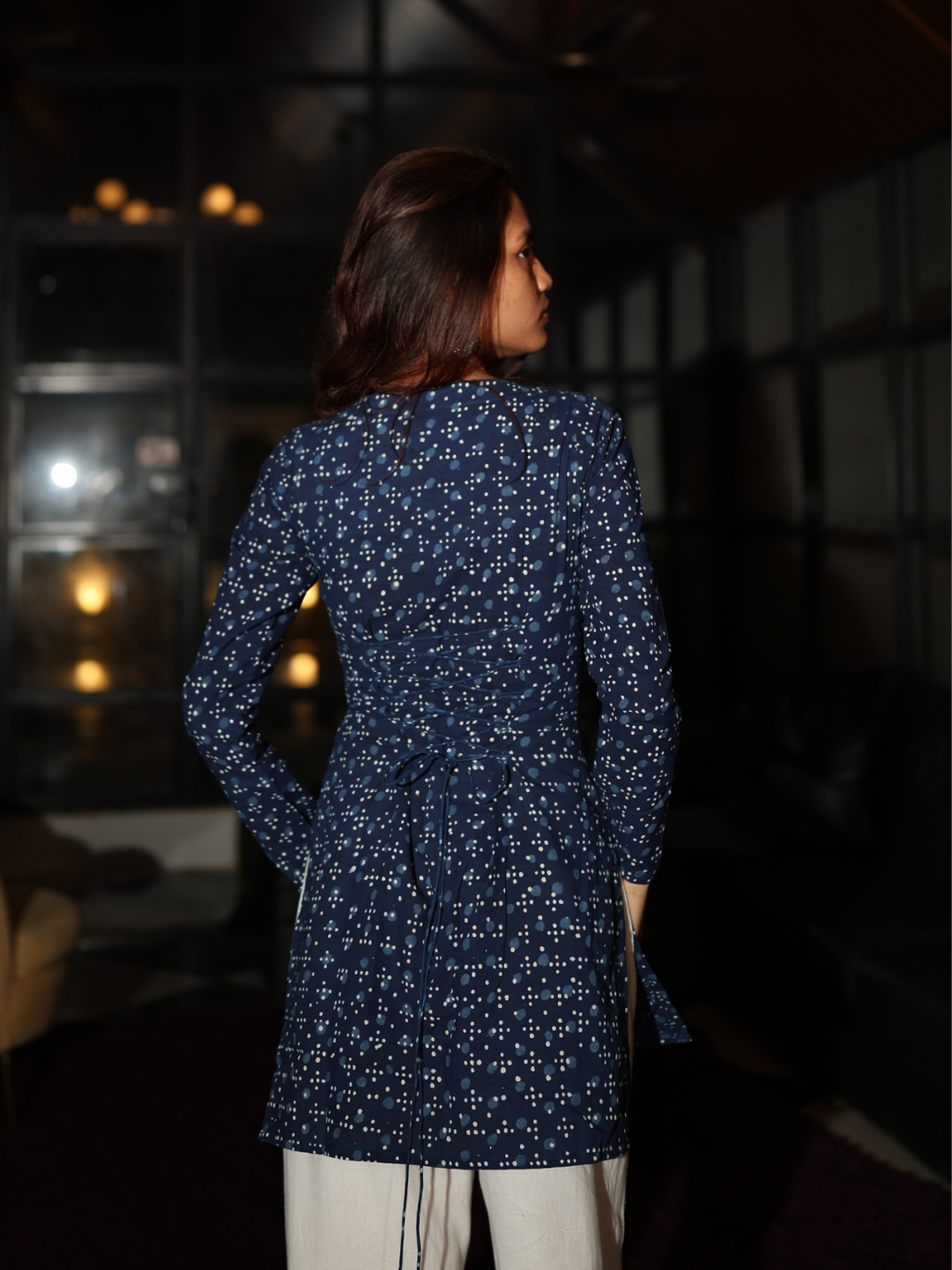 Jodha Sleeved Corset Kurti NISHORAMA