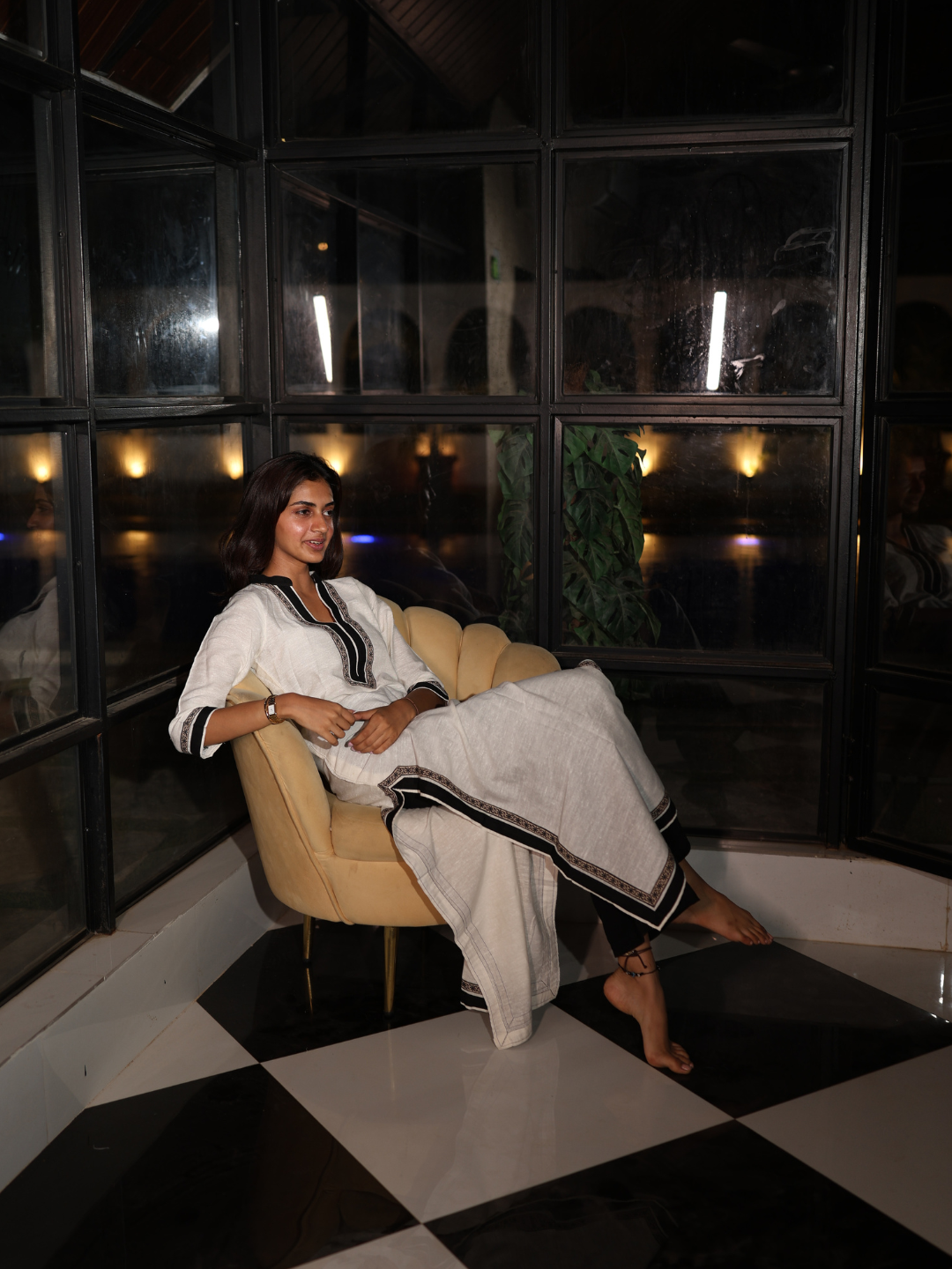 Meher Long Sleeved Kurti NISHORAMA