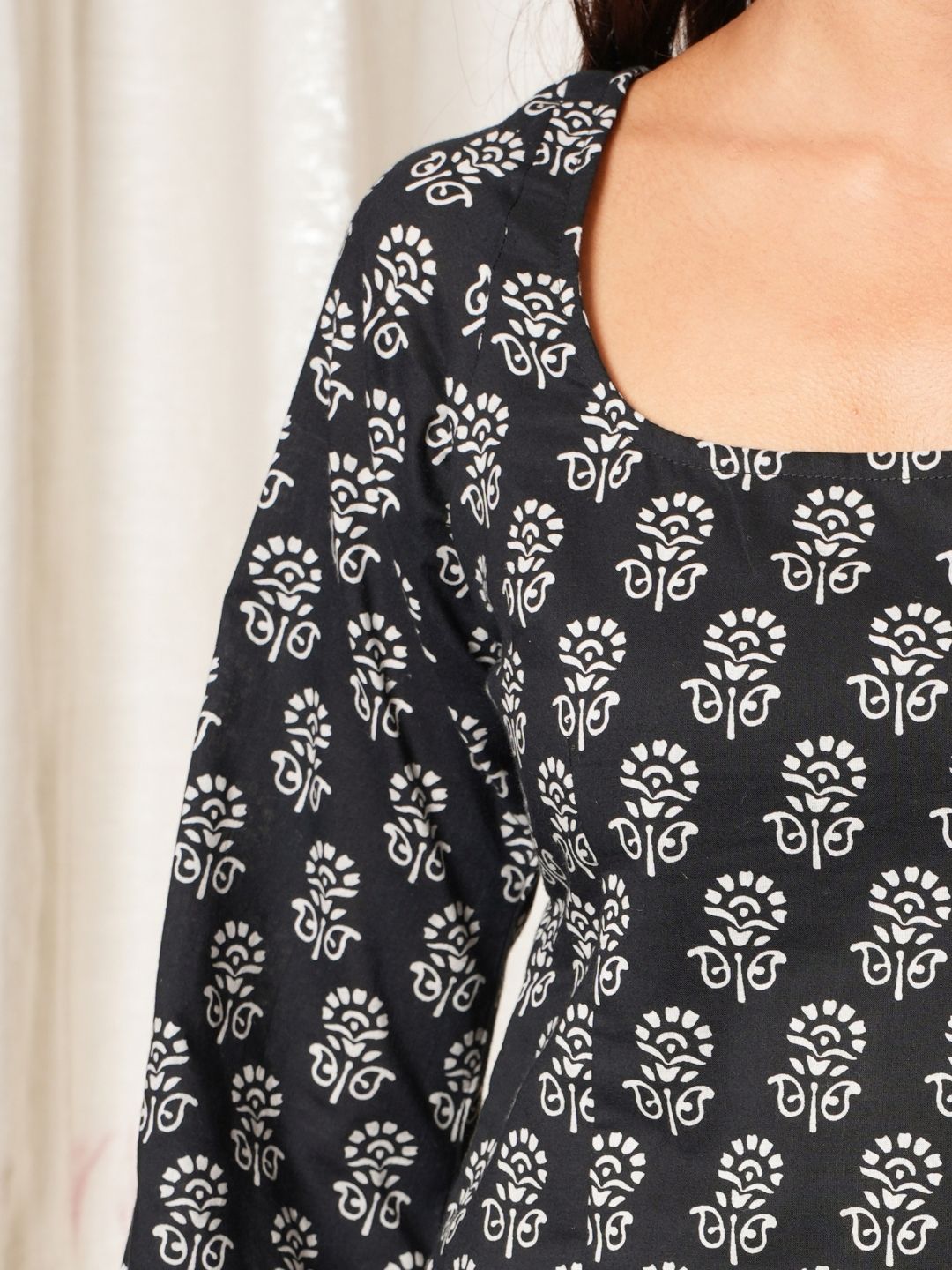 Komal Deep Back Sleeved Kurti NISHORAMA