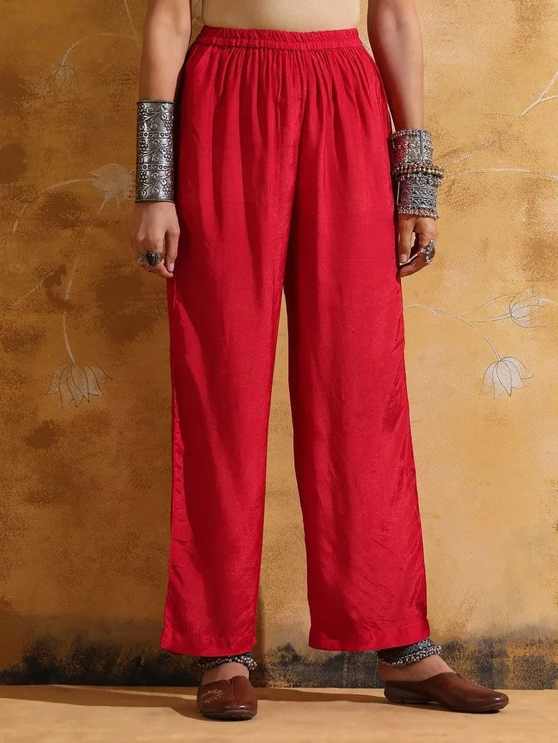 Women Floral Printed A-Line Kurta with Palazzo