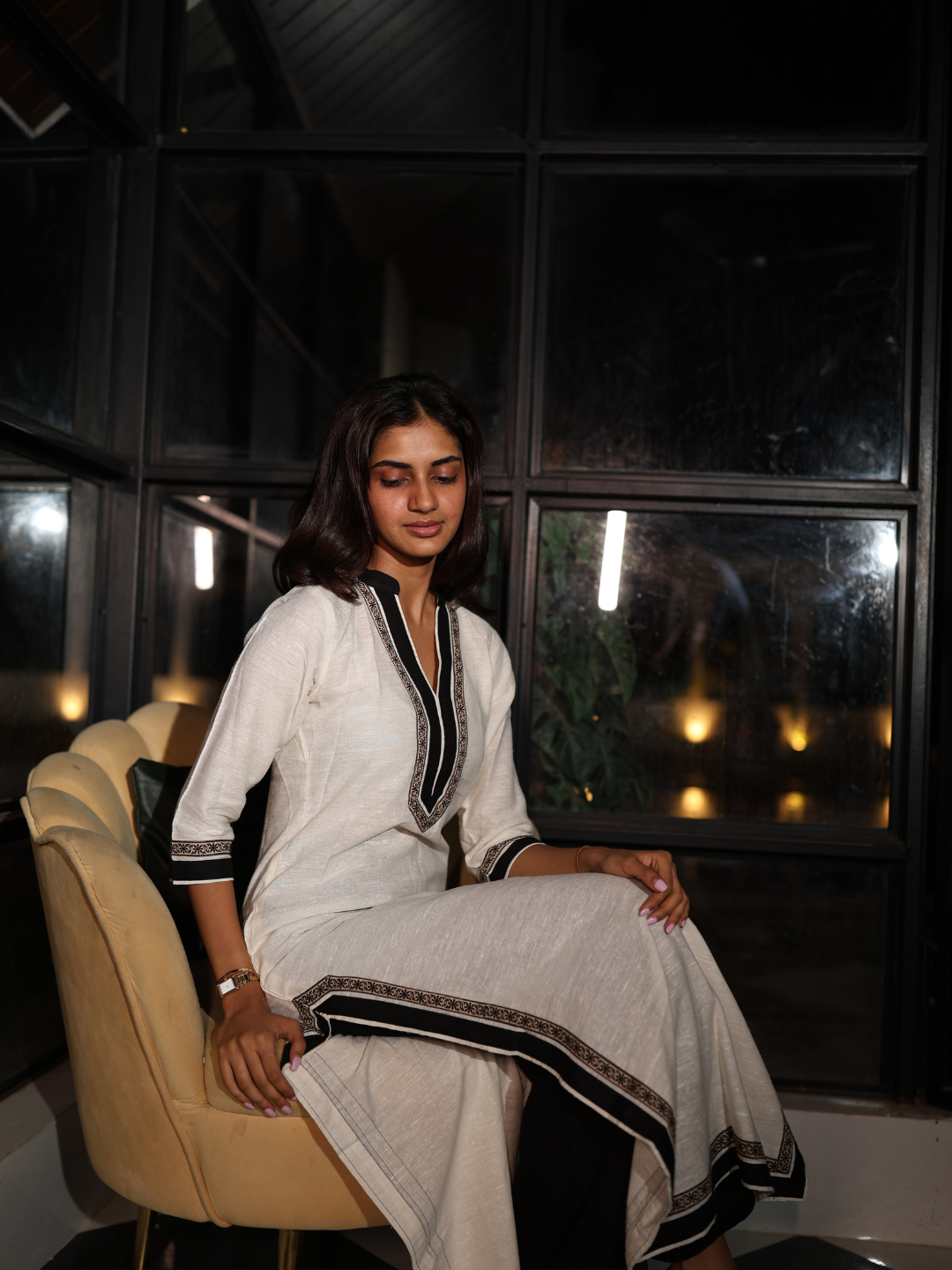 Meher Long Sleeved Kurti NISHORAMA