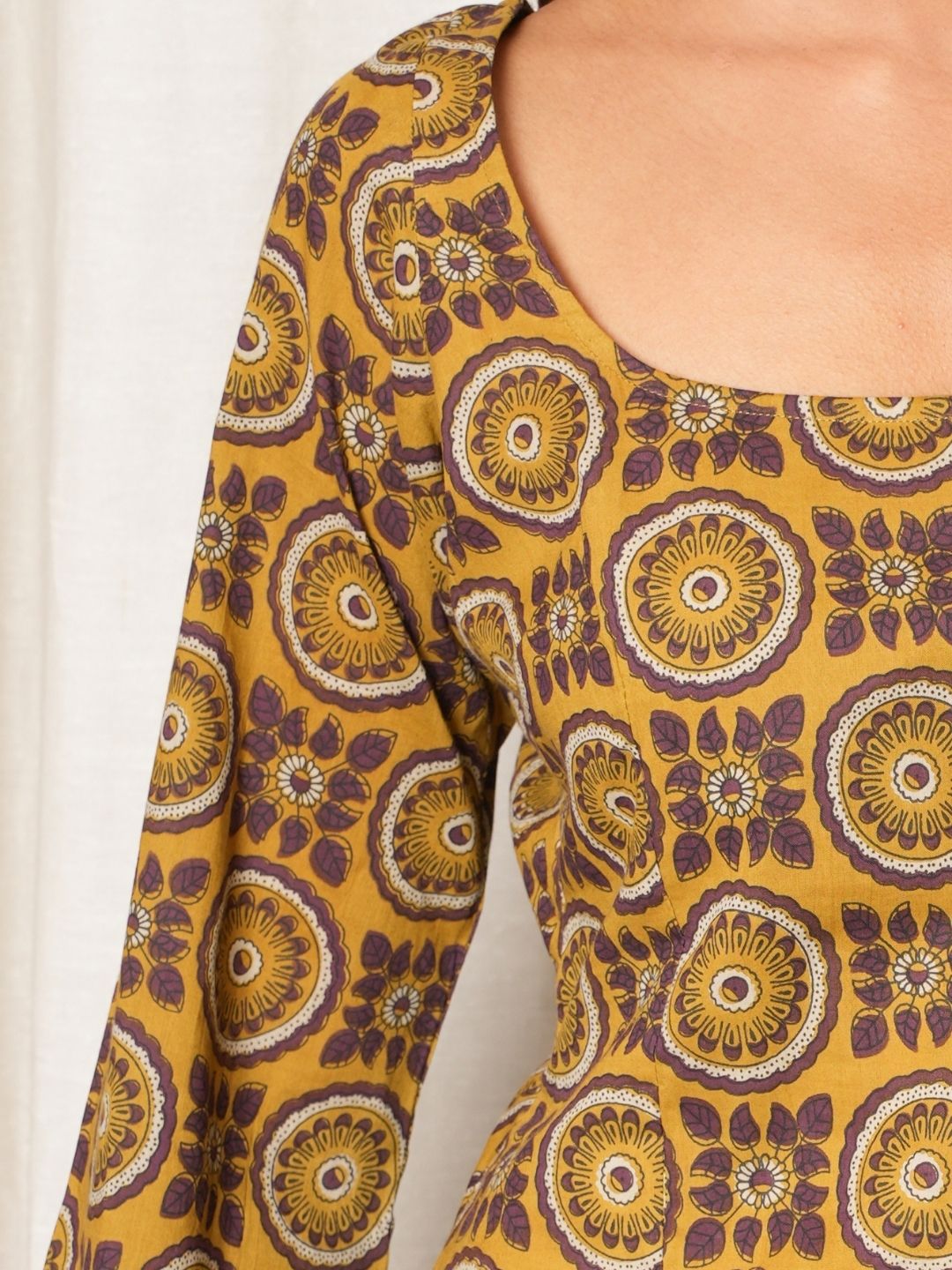Tarini Deep Back Sleeved Kurti NISHORAMA