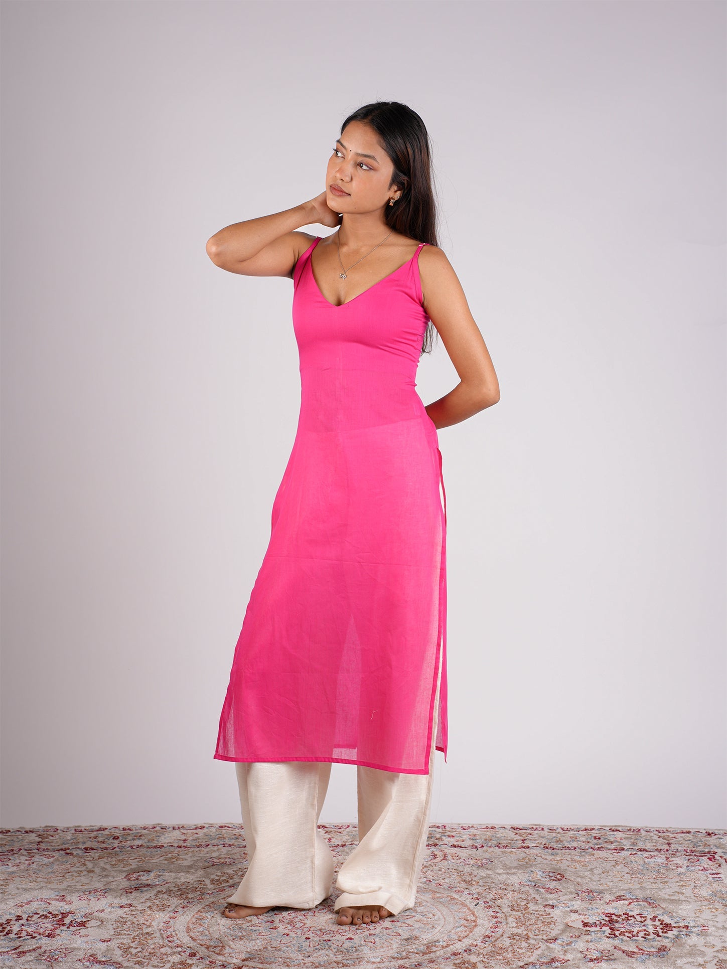 Adya Sheer Mul Kurti NISHORAMA