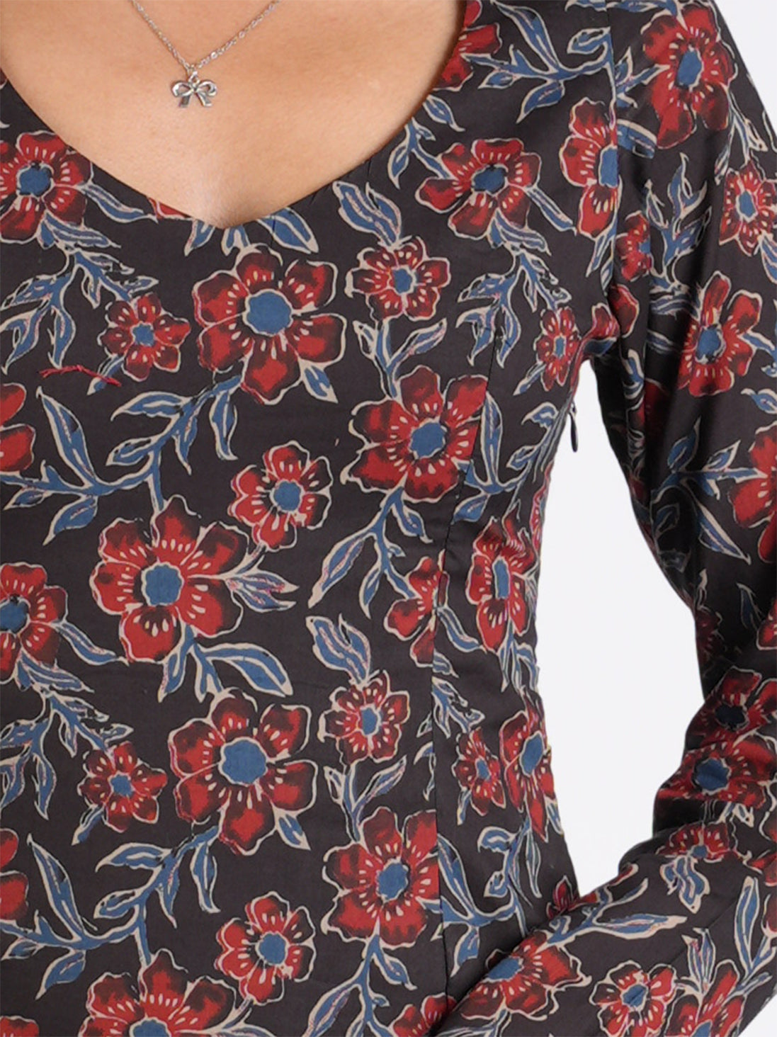 Hema Sleeved Modest Kurti NISHORAMA
