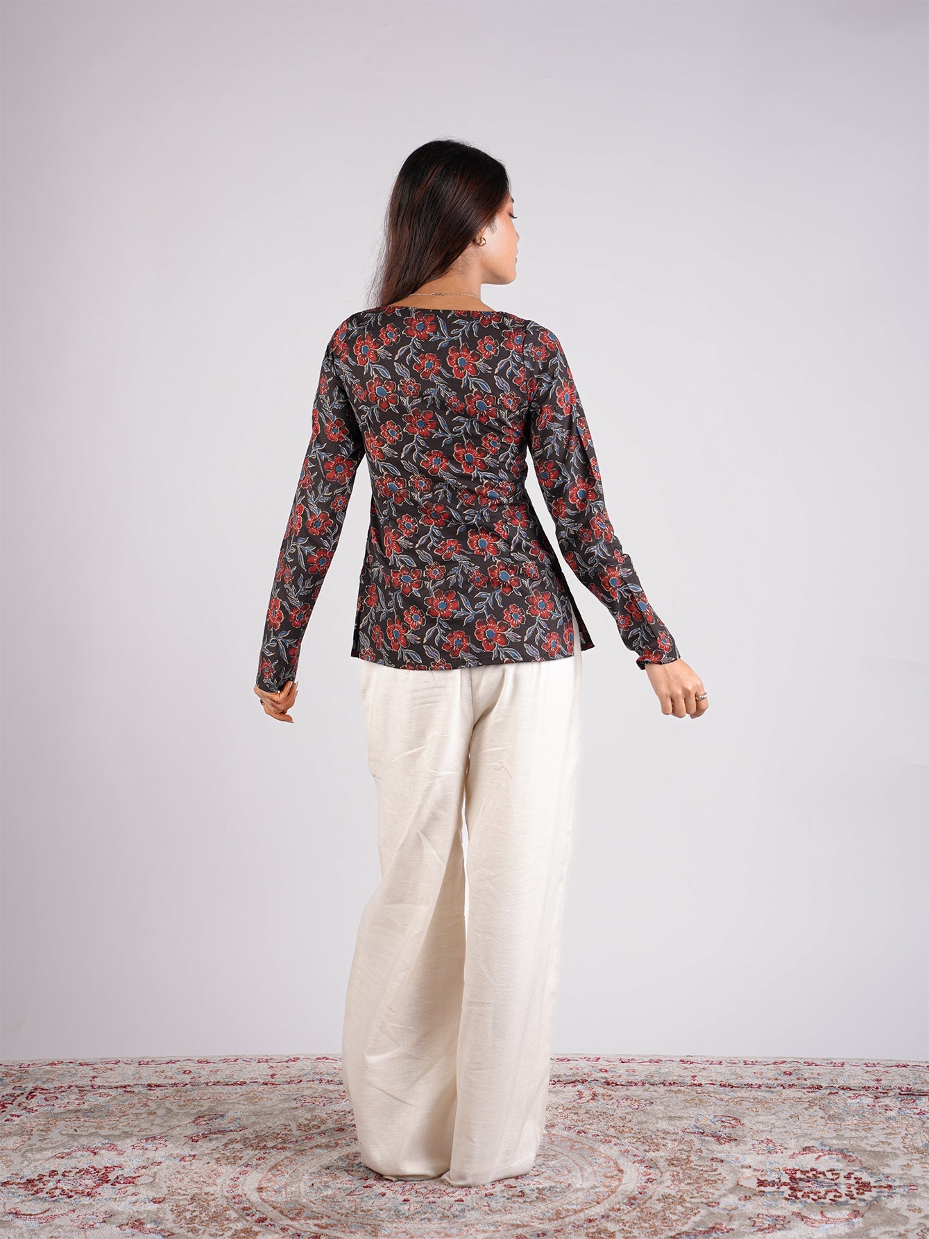 Hema Sleeved Modest Kurti NISHORAMA