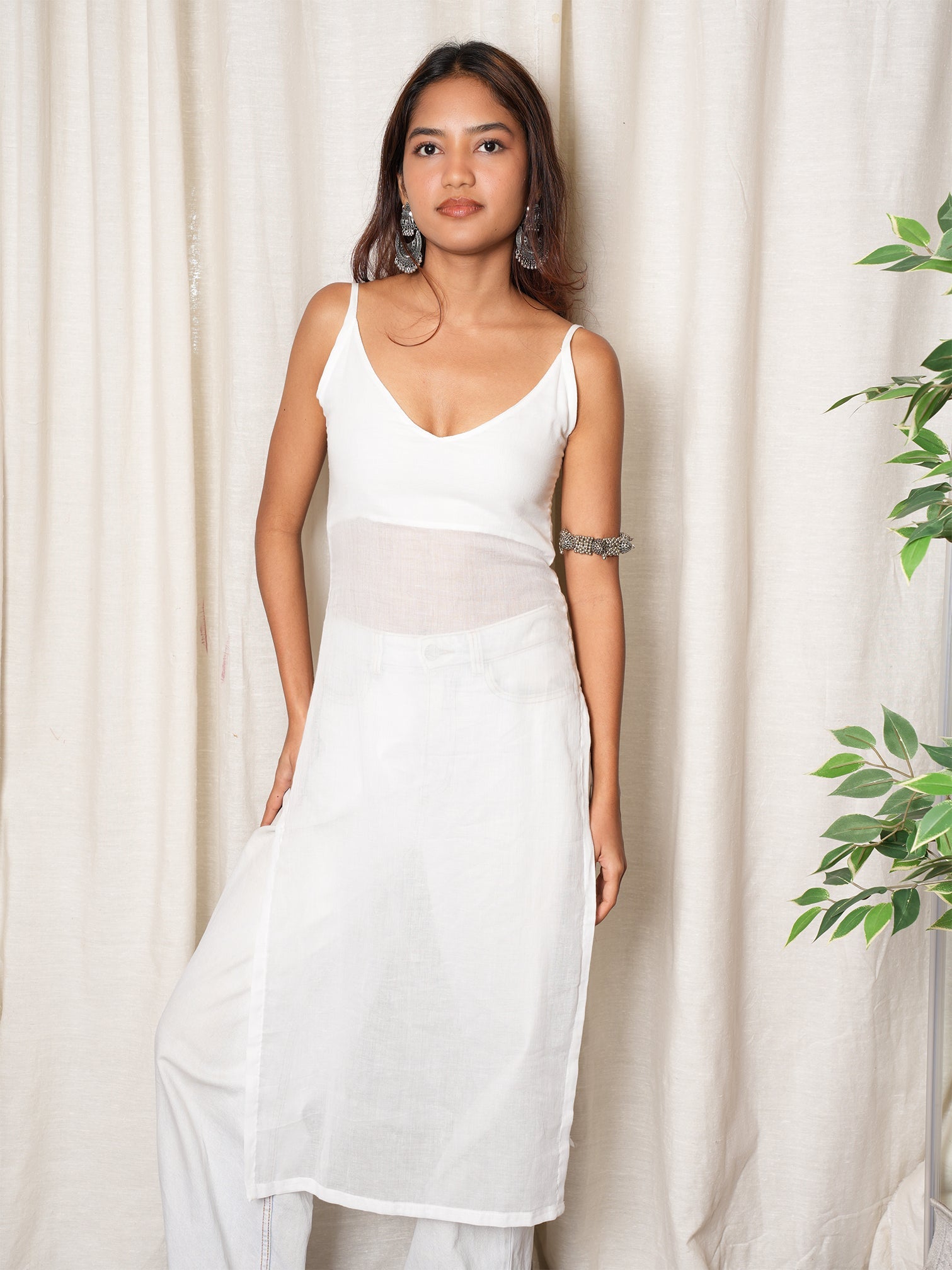 Apoorva Sheer Mul kurti NISHORAMA