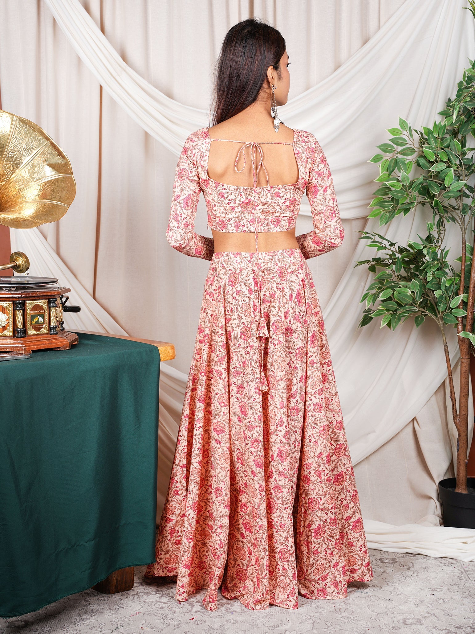 Rani Floral Lehenga Set NISHORAMA