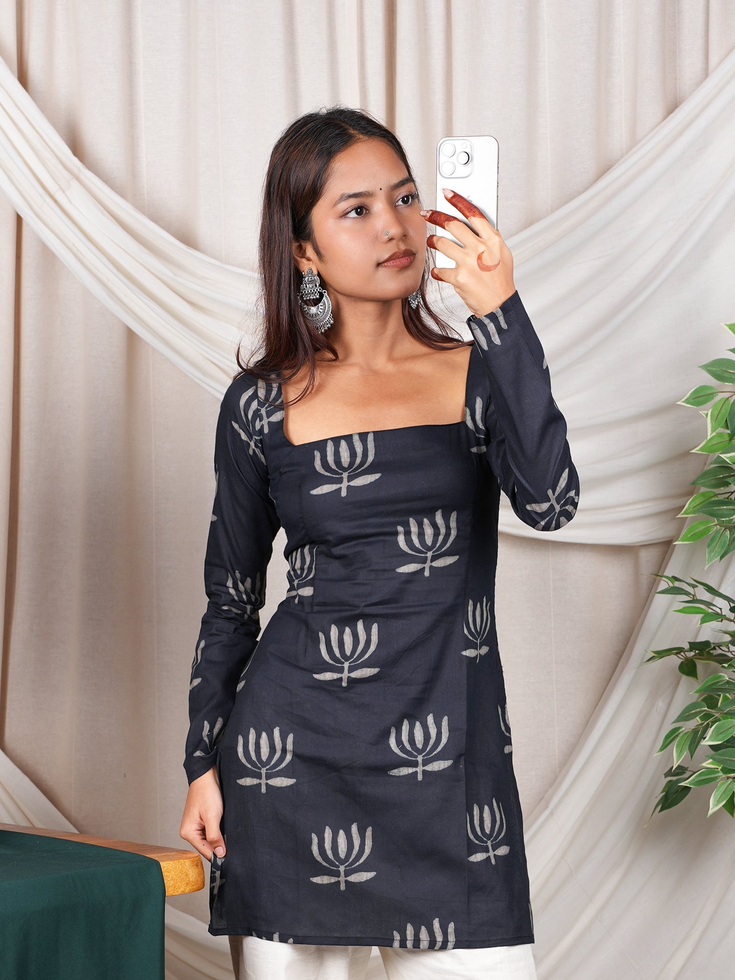 Heer Sleeved Corset Kurti NISHORAMA