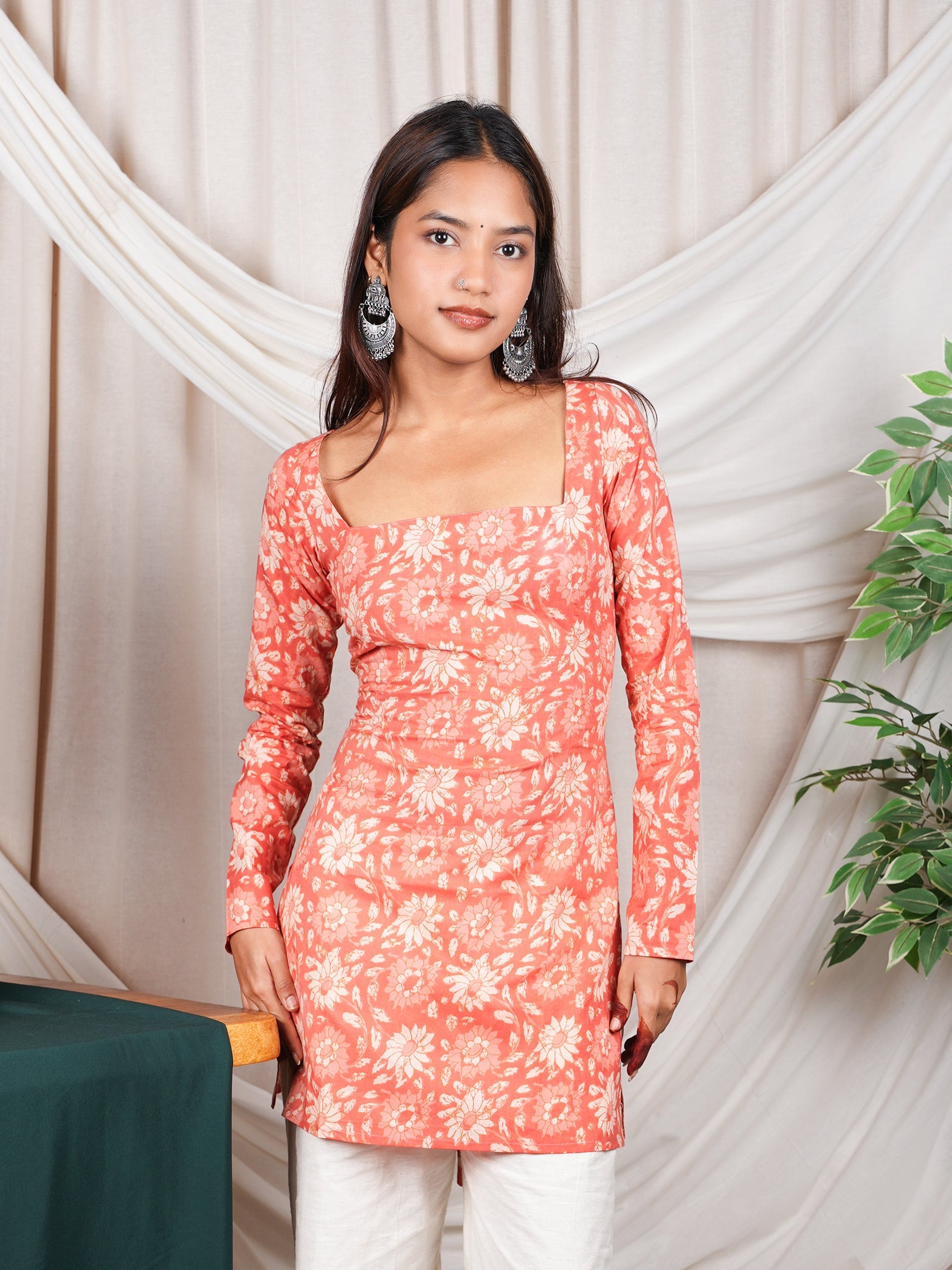 Ruhi Sleeved Corset Kurti NISHORAMA