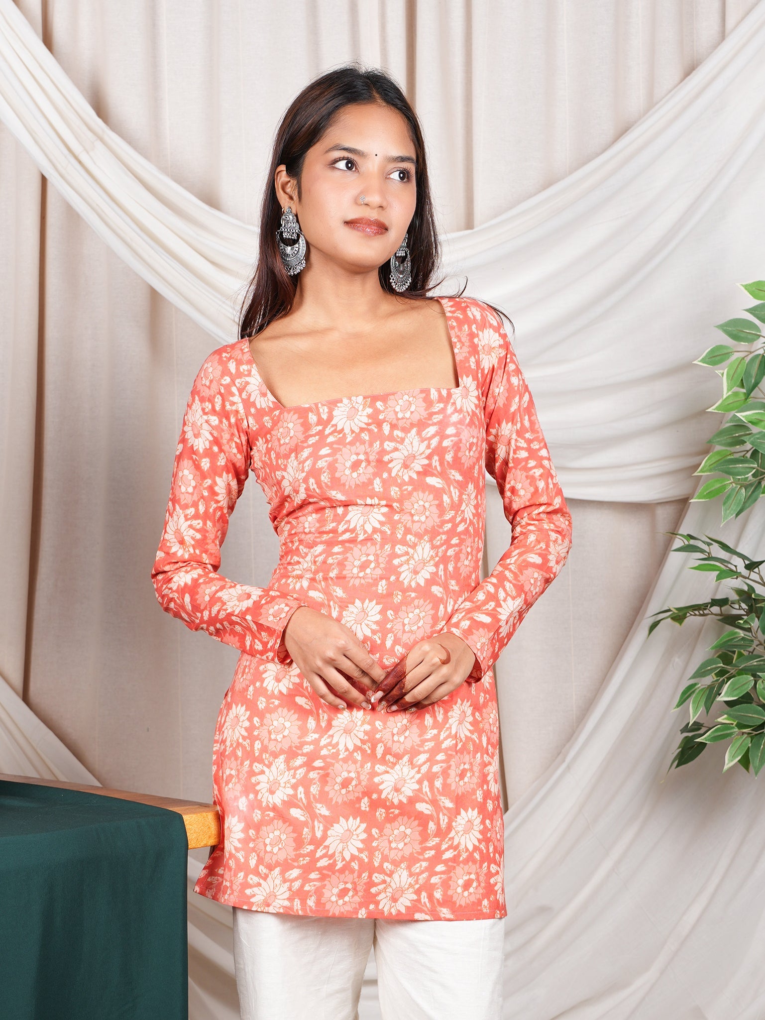 Ruhi Sleeved Corset Kurti NISHORAMA