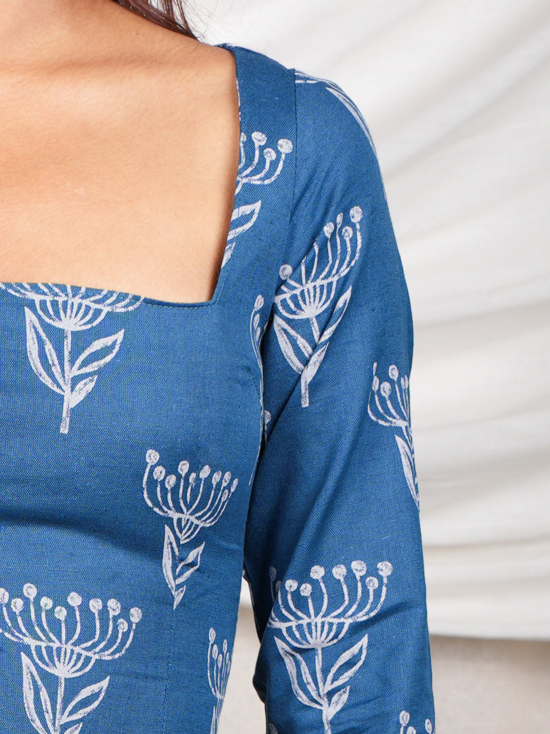 Reet Sleeved Corset Kurti NISHORAMA