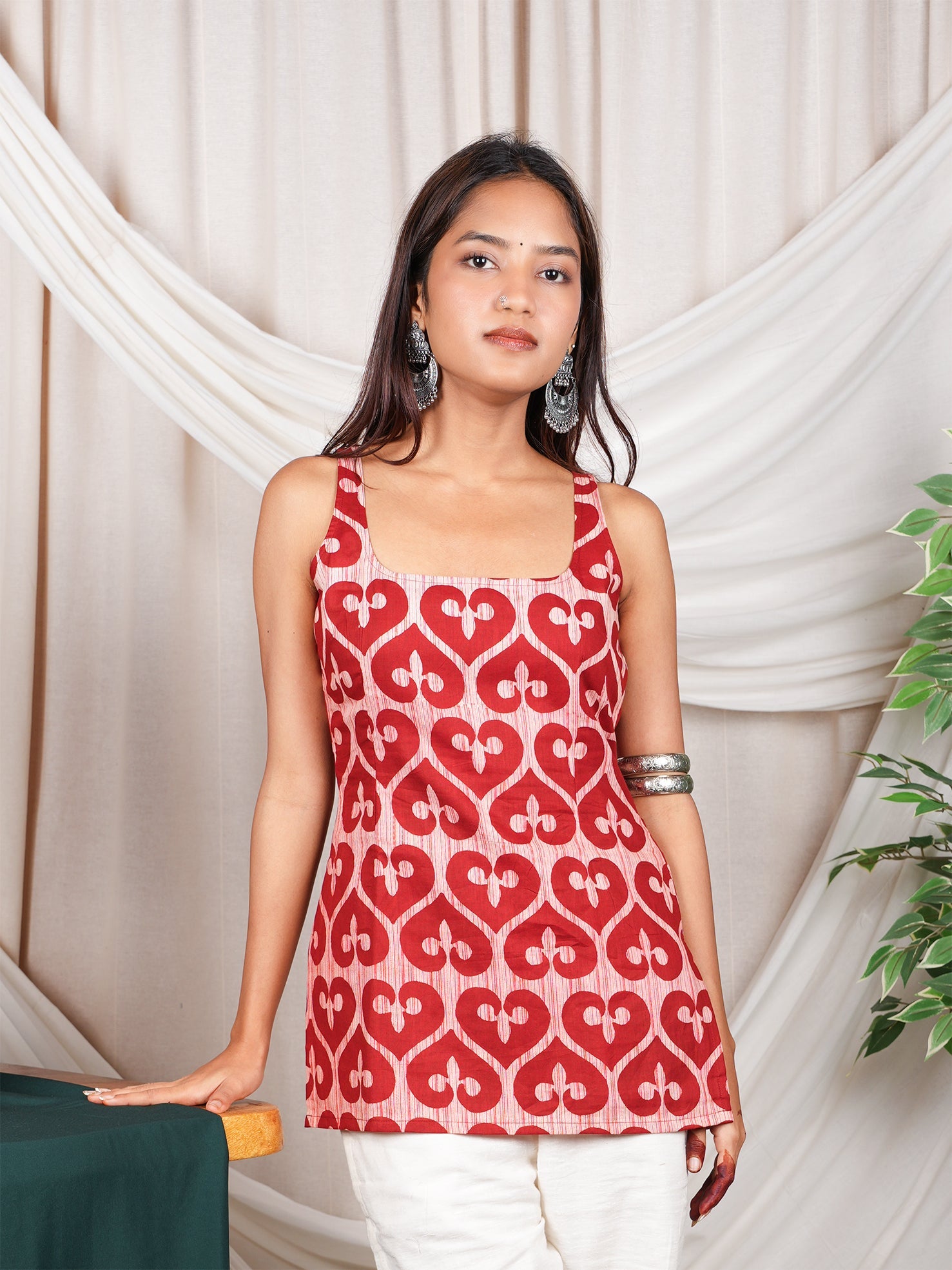 Myra Deep Back Short Kurti NISHORAMA