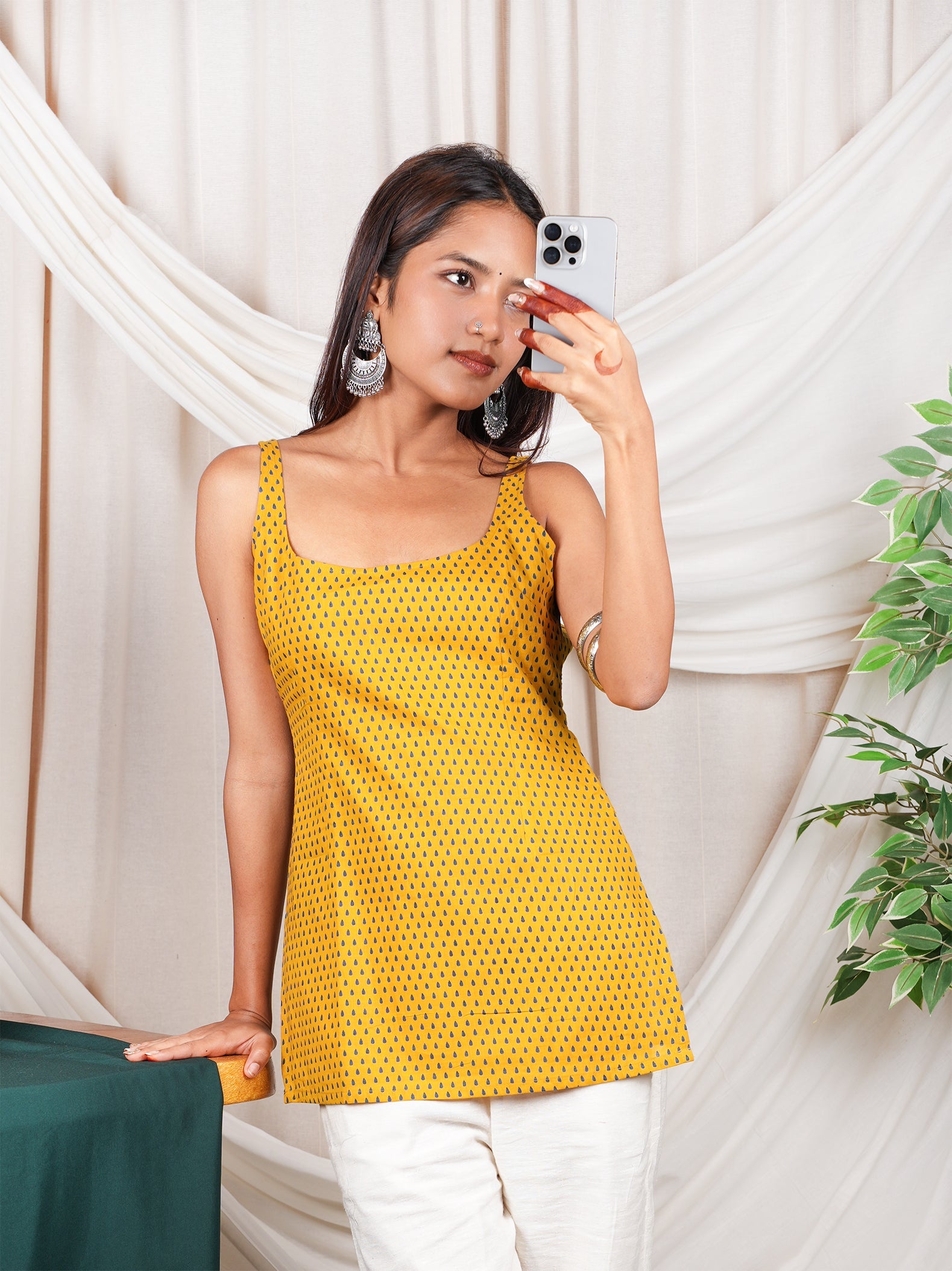Vani Deep Back short Kurti NISHORAMA