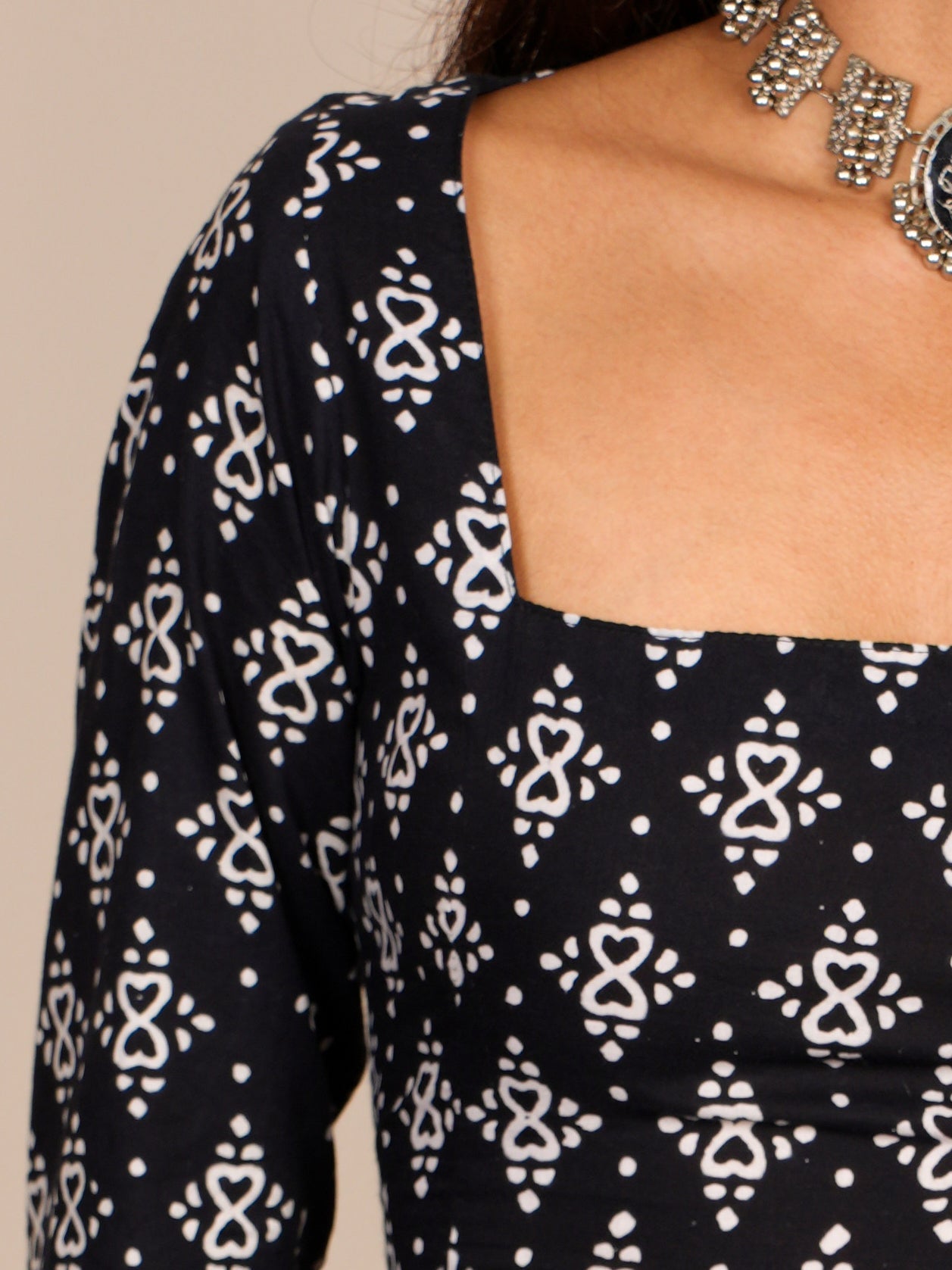 Janki Sleeved Corset Kurti NISHORAMA