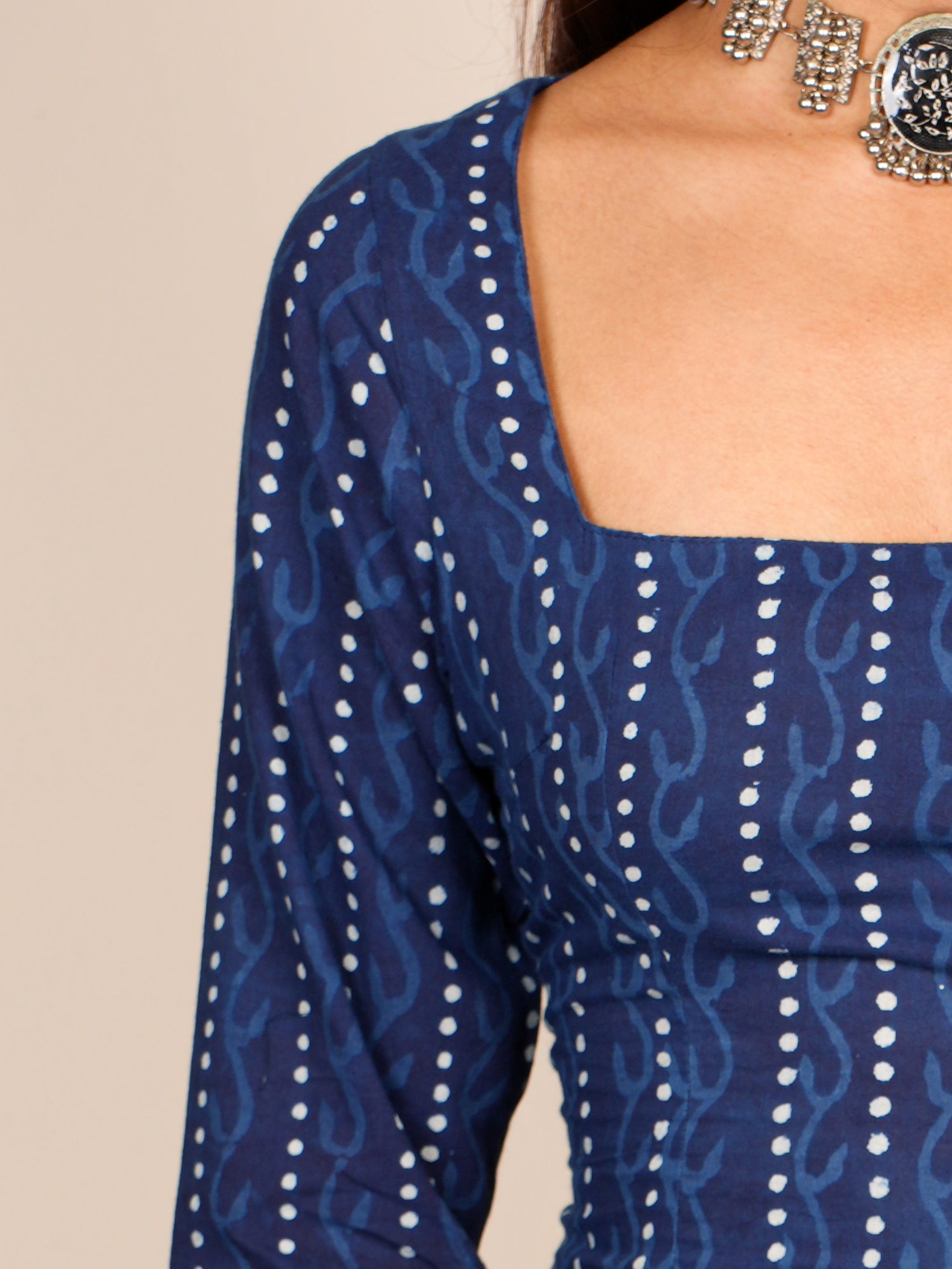 Mehek Sleeved Corset Kurti NISHORAMA