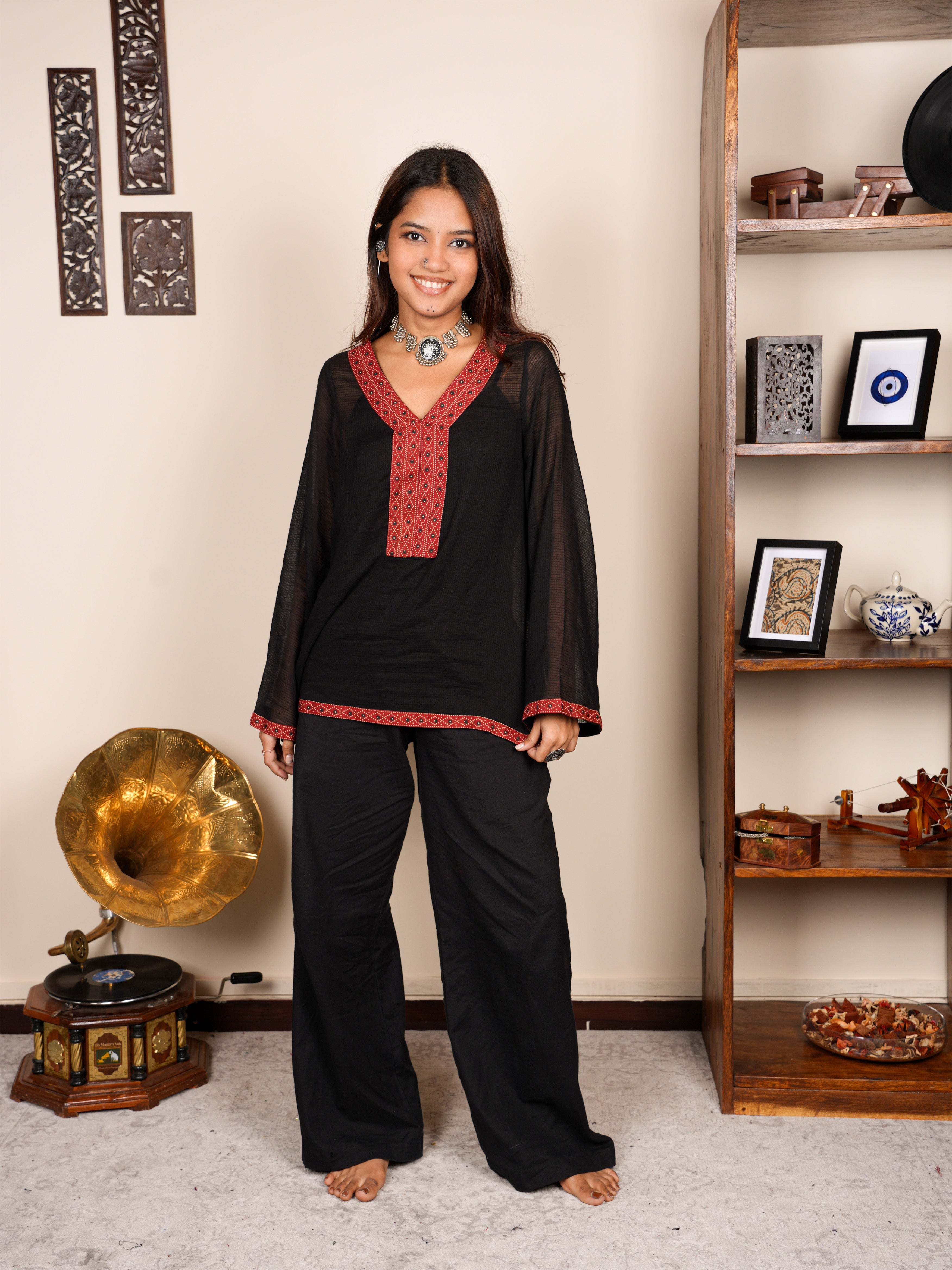 Tanya Mul Cover-Up Kurti NISHORAMA