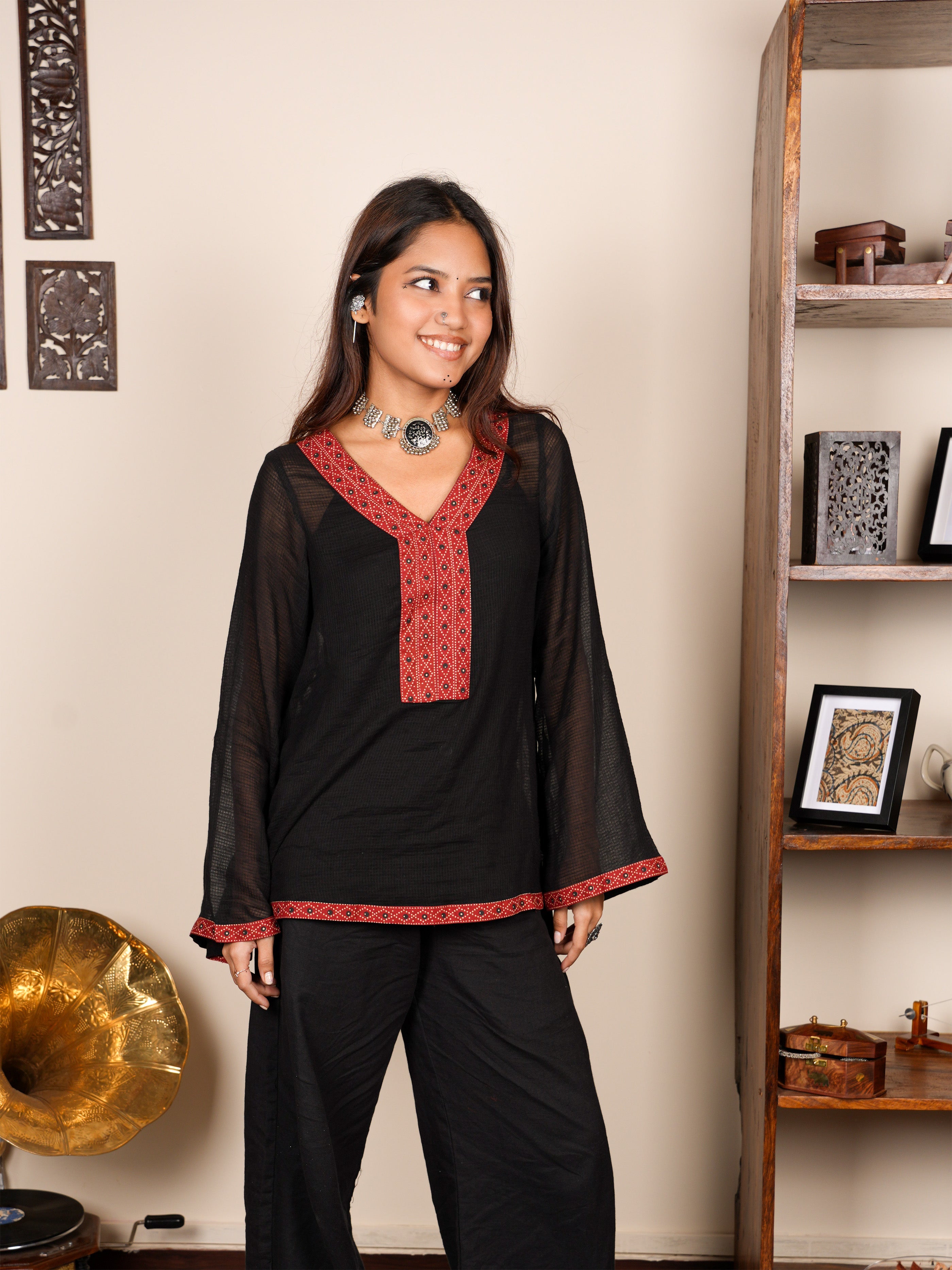 Tanya Mul Cover-Up Kurti NISHORAMA