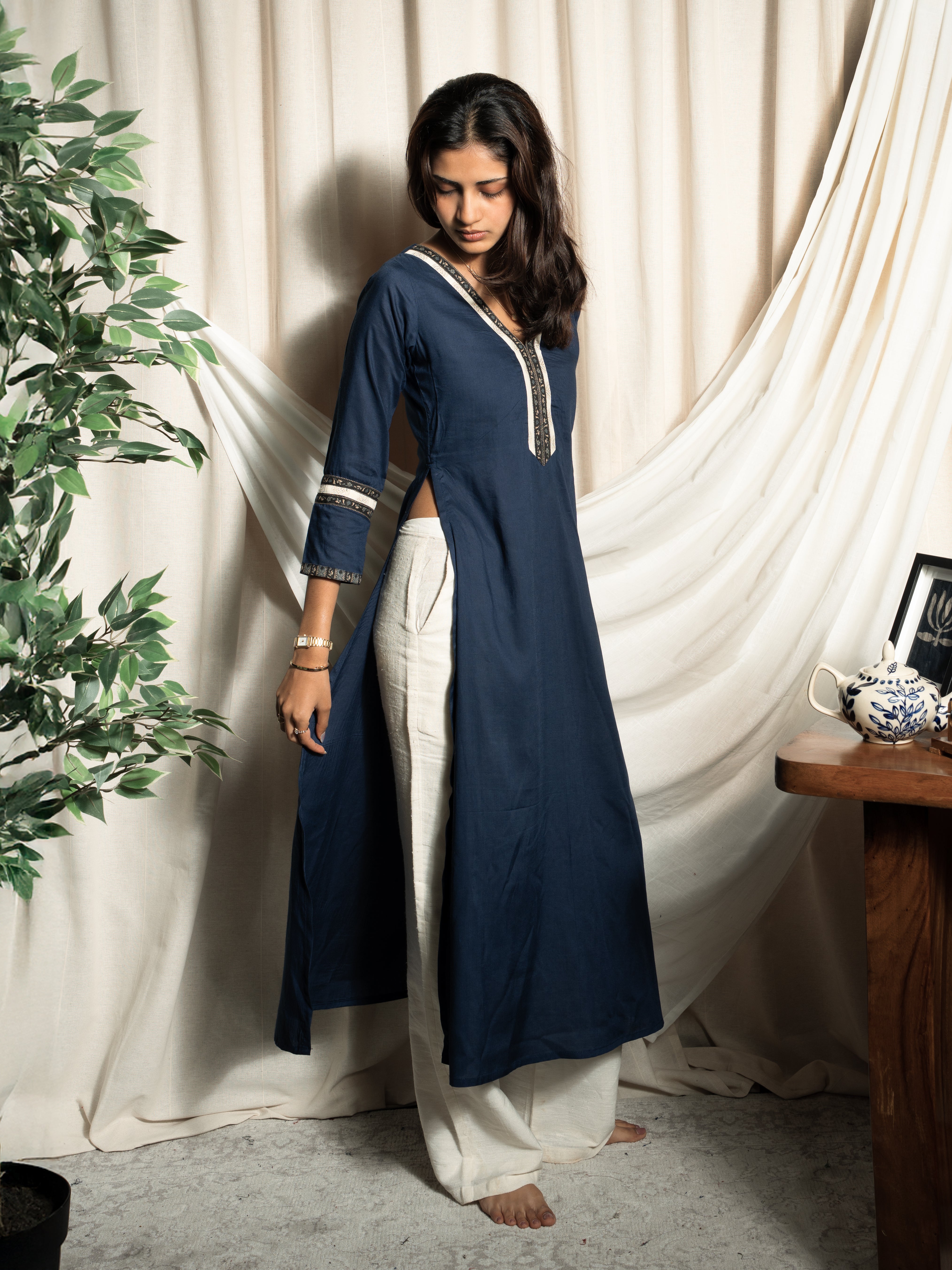 Alizeh modal silk kurti NISHORAMA