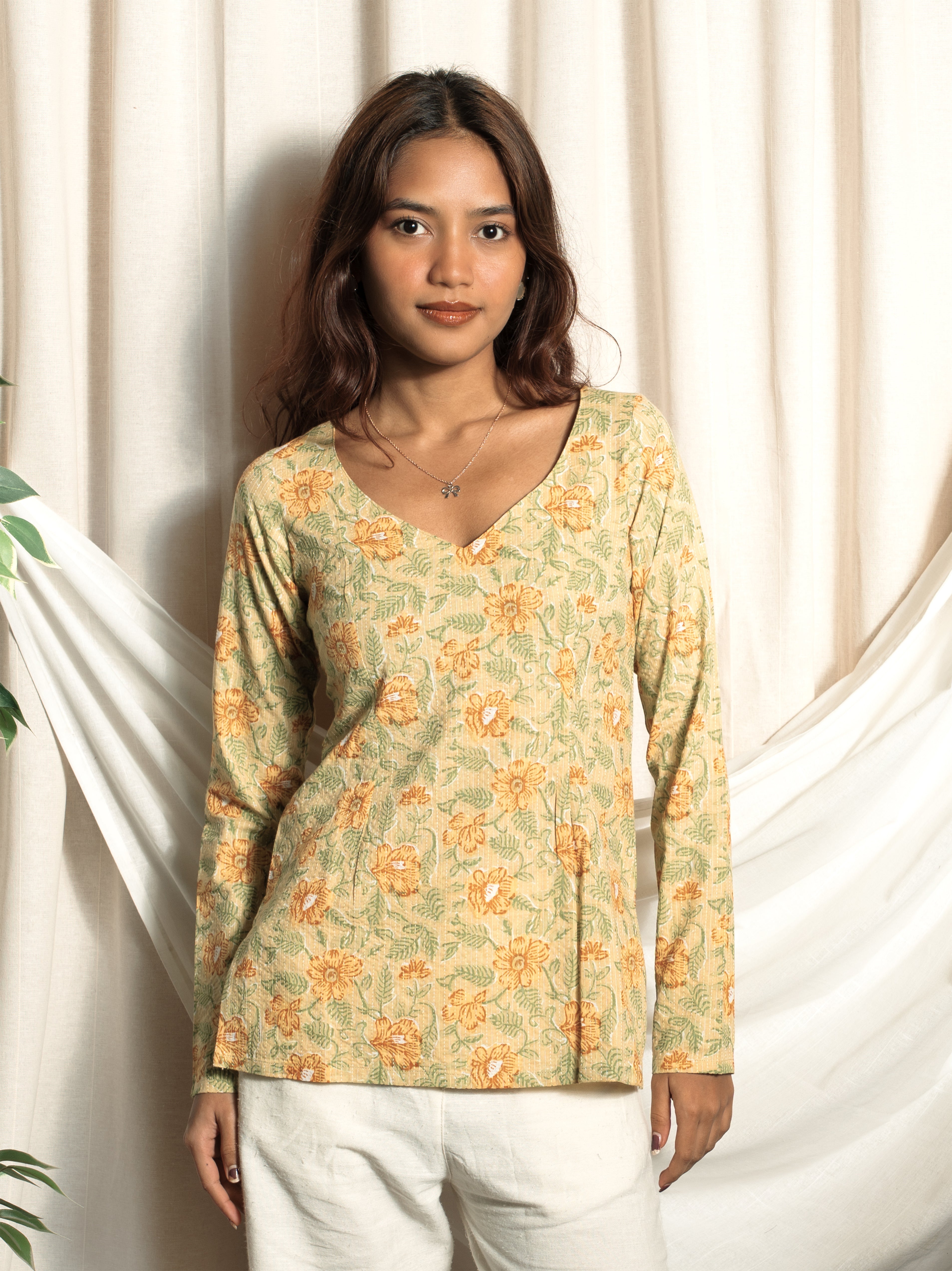 Neelam Full Sleeved Kurti NISHORAMA