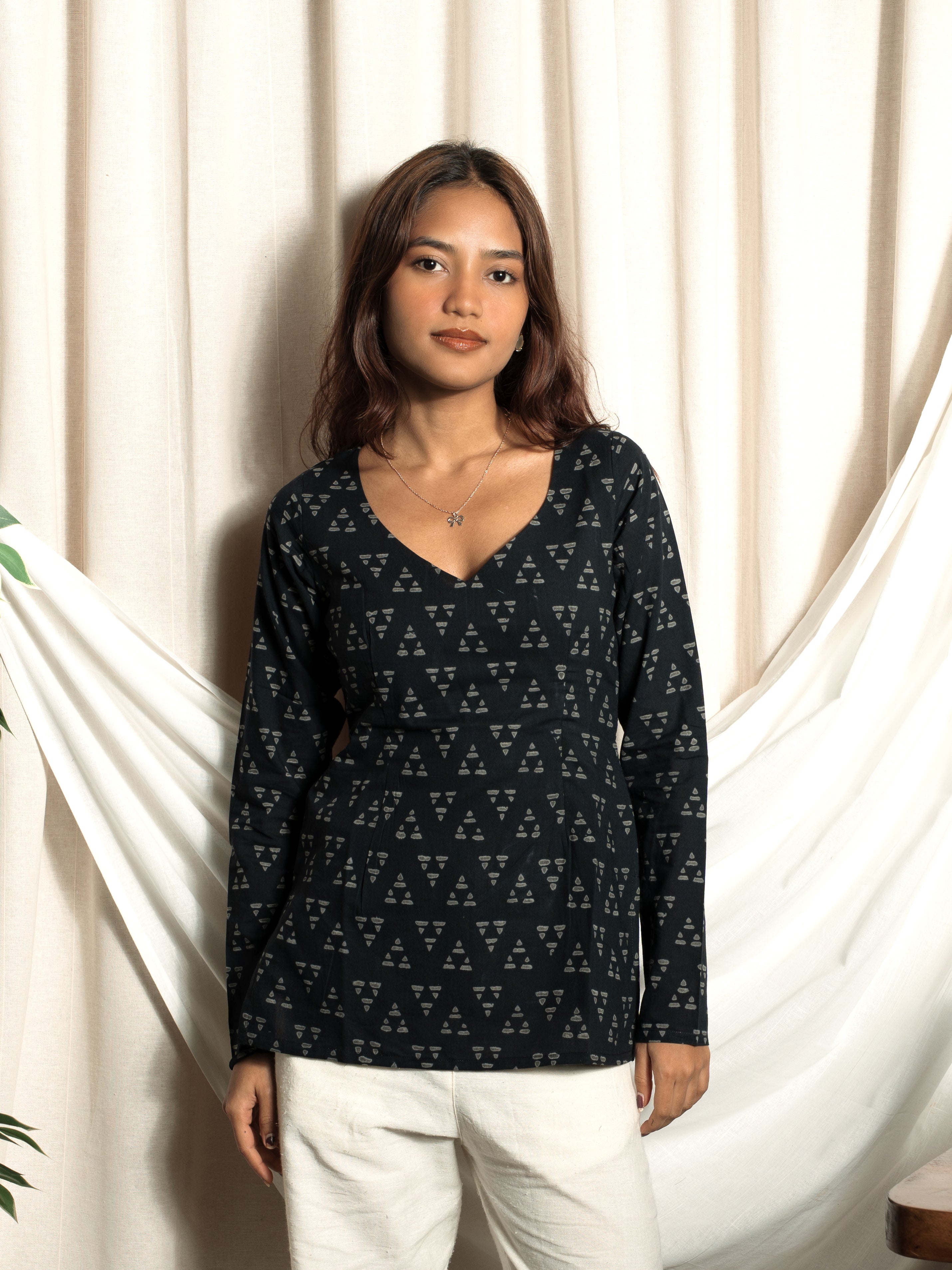 Nazmin Full Sleeved Kurti NISHORAMA