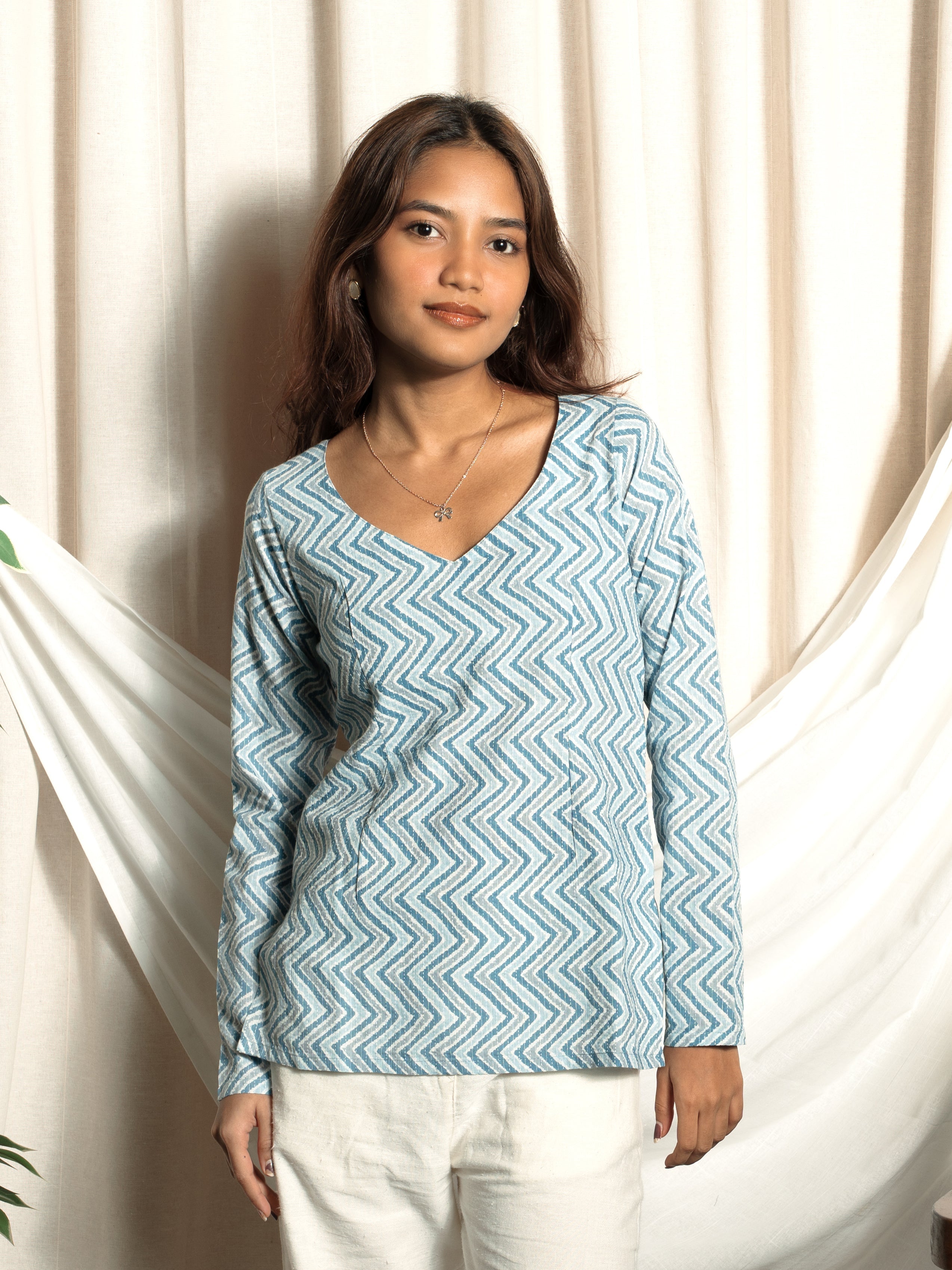 Nysha Full Sleeved Kurti NISHORAMA