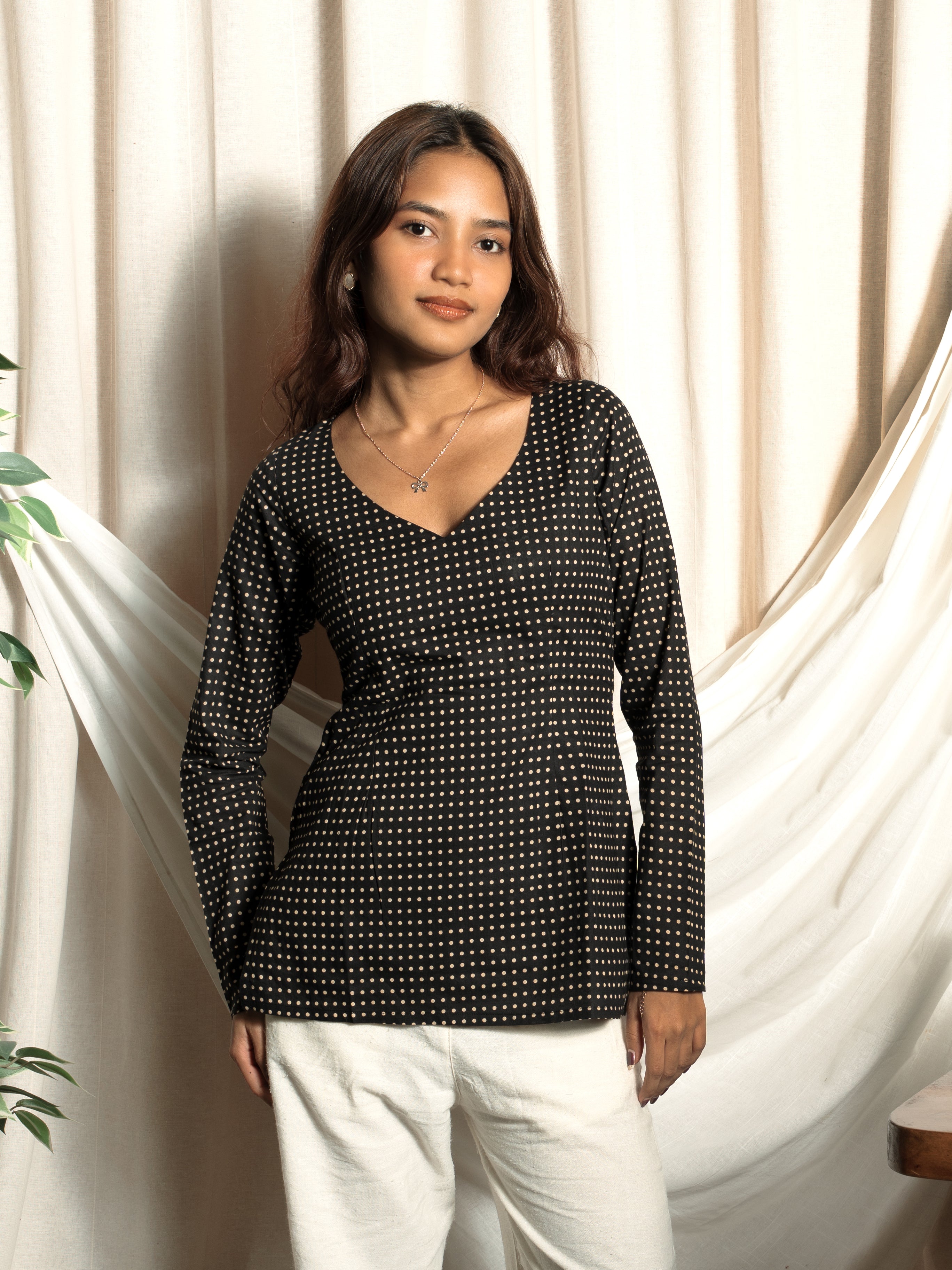 Naaz Full Sleeve Kurti NISHORAMA