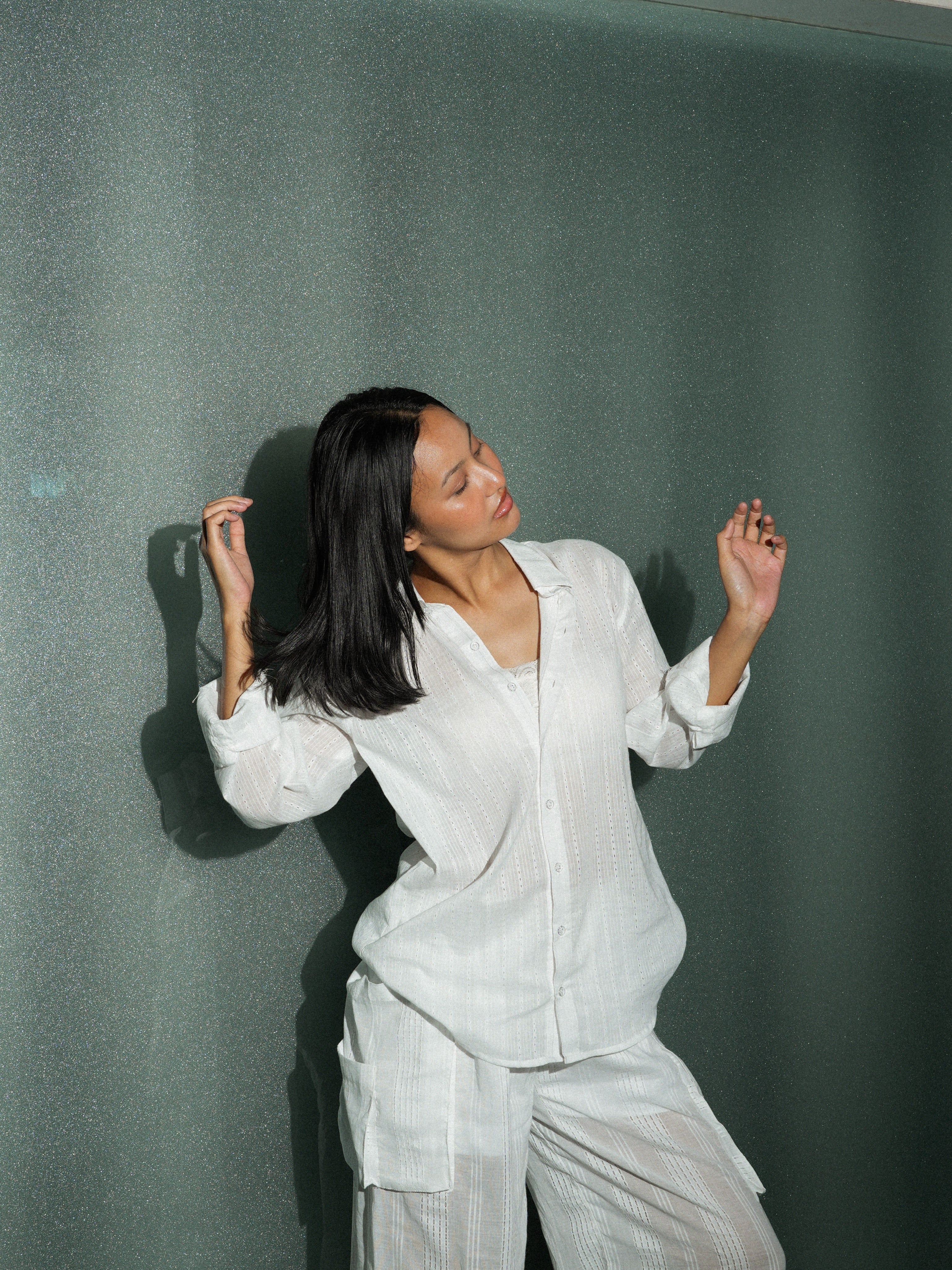 Oversized Jacquard Shirt NISHORAMA