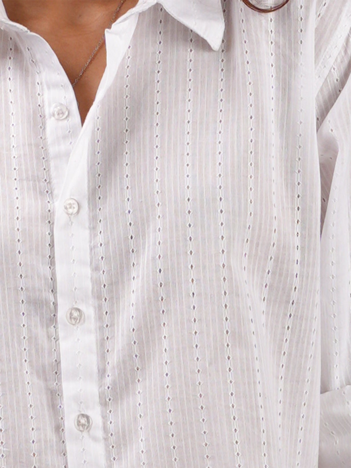 Oversized Jacquard Shirt NISHORAMA