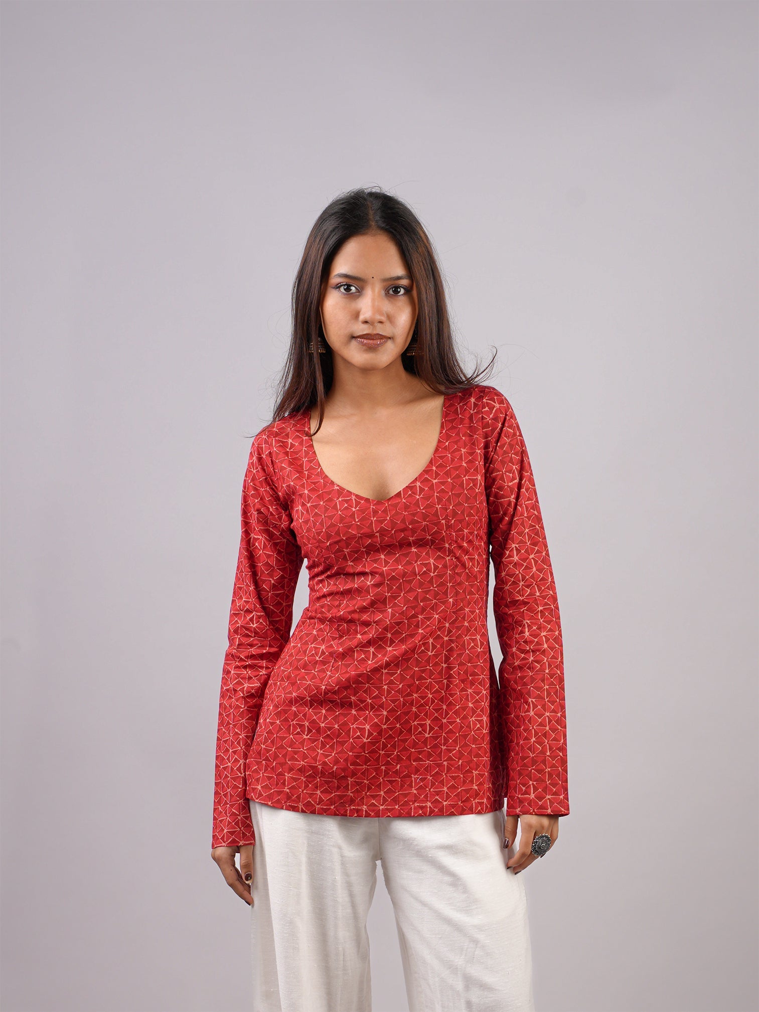 Zar Sleeved Kurti NISHORAMA