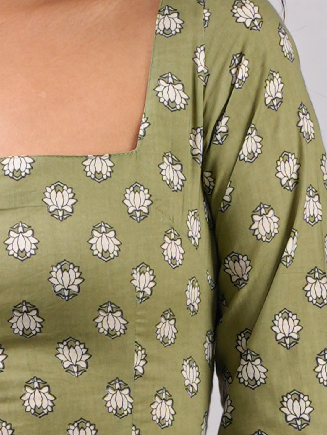 Ayesha Sleeved Corset Kurti NISHORAMA