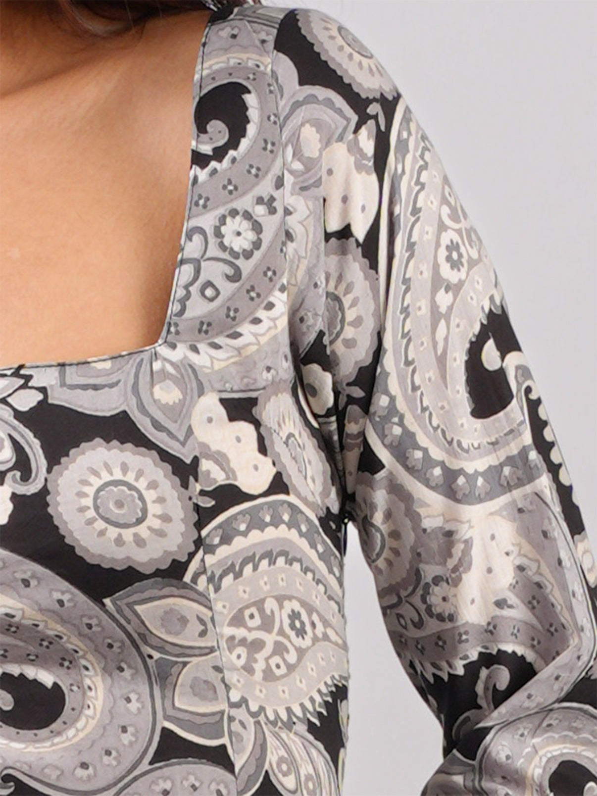 Reema Sleeved Corset Kurti NISHORAMA