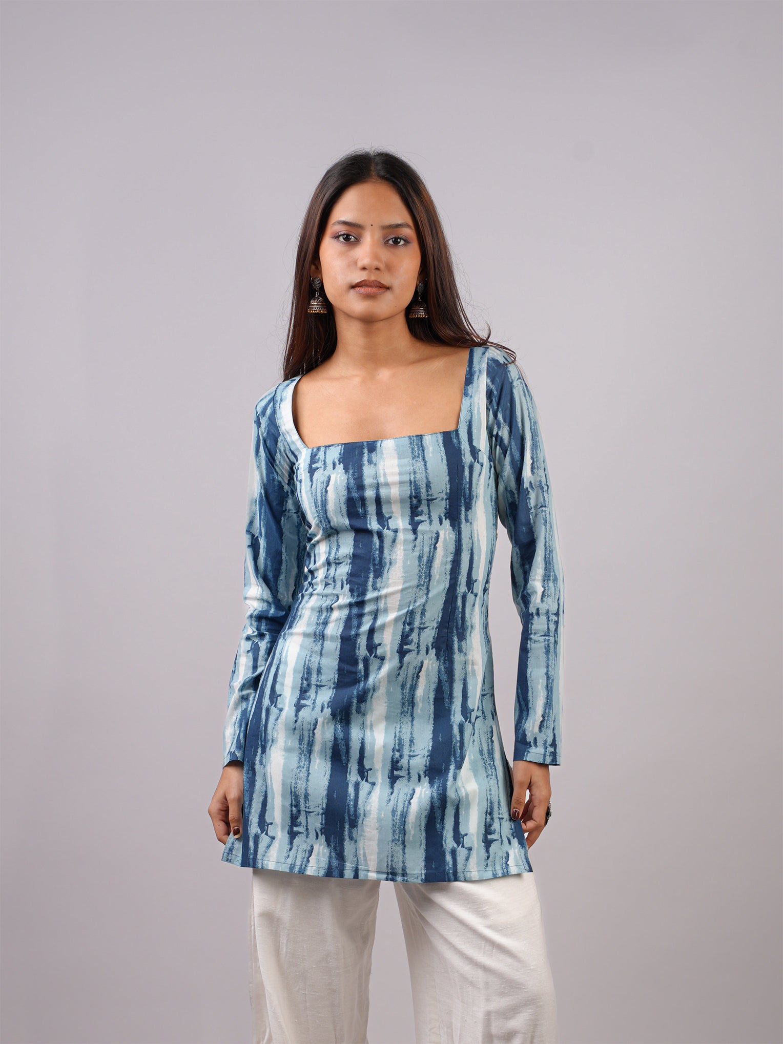 Jaya Sleeved Corset Kurti NISHORAMA
