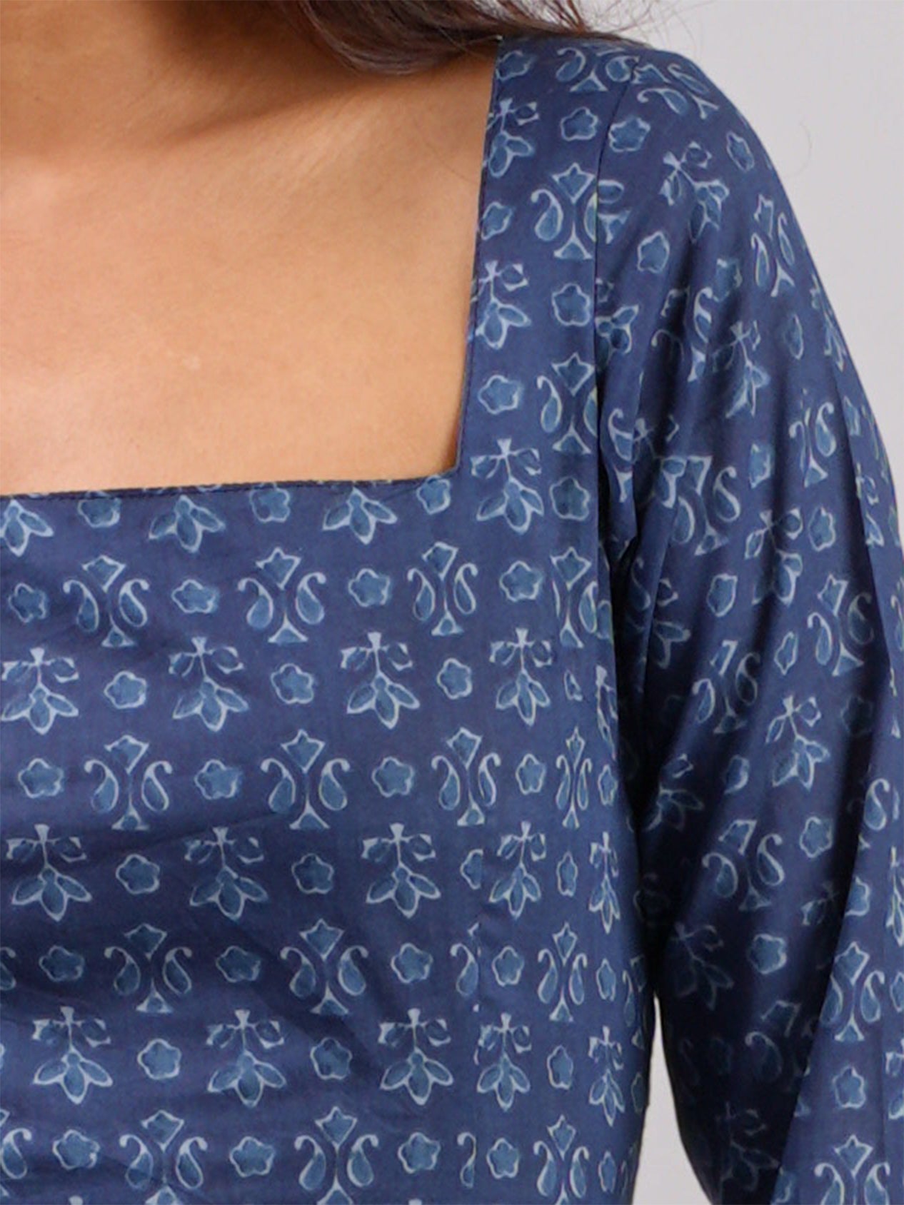 Kaira Sleeved Corset Kurti NISHORAMA