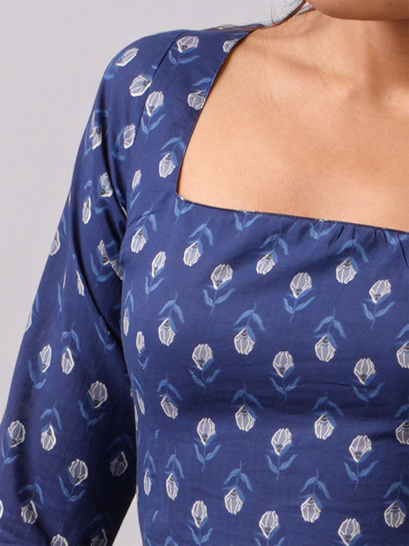 Nia Sleeved Corset Kurti NISHORAMA
