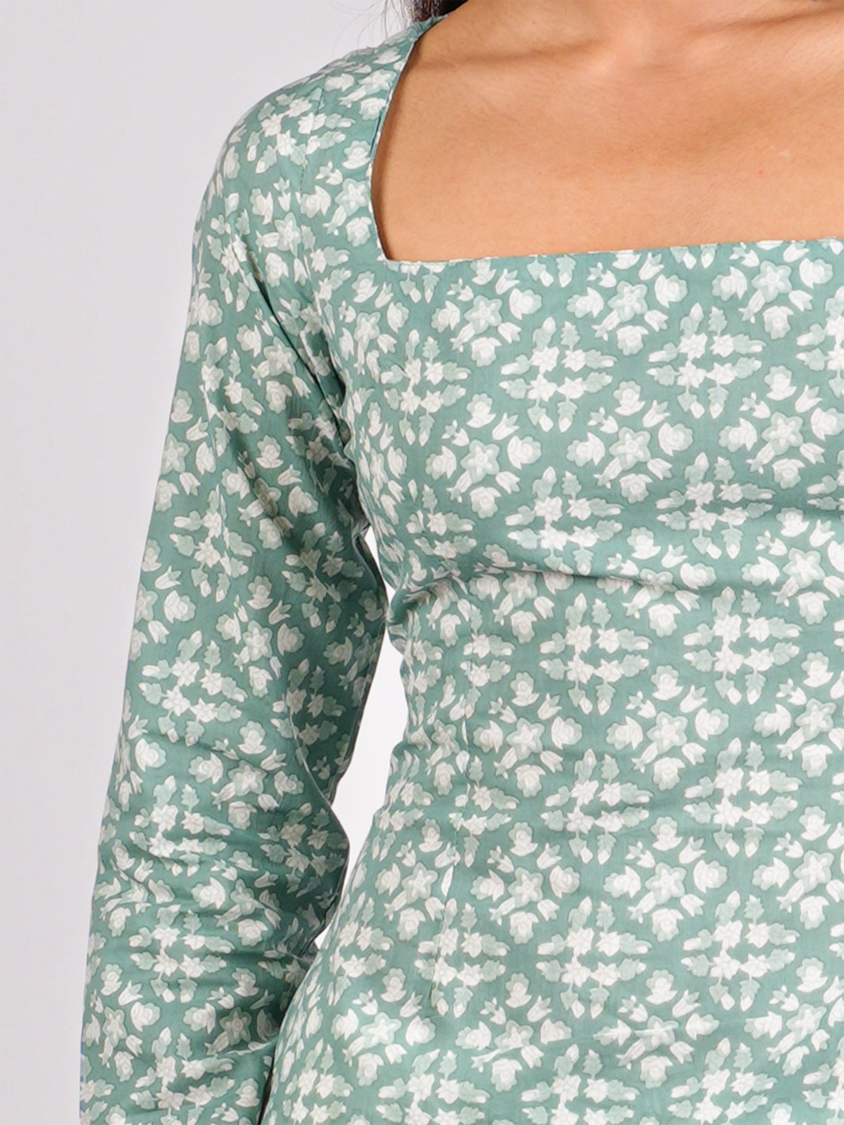 Chaya Sleeved Corset Kurti NISHORAMA