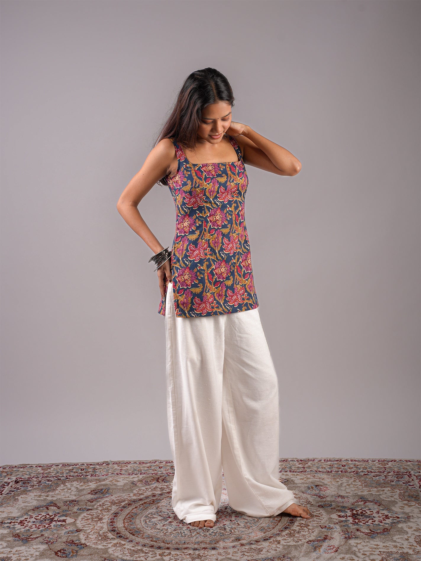 Megh Deep Back Short Kurti NISHORAMA