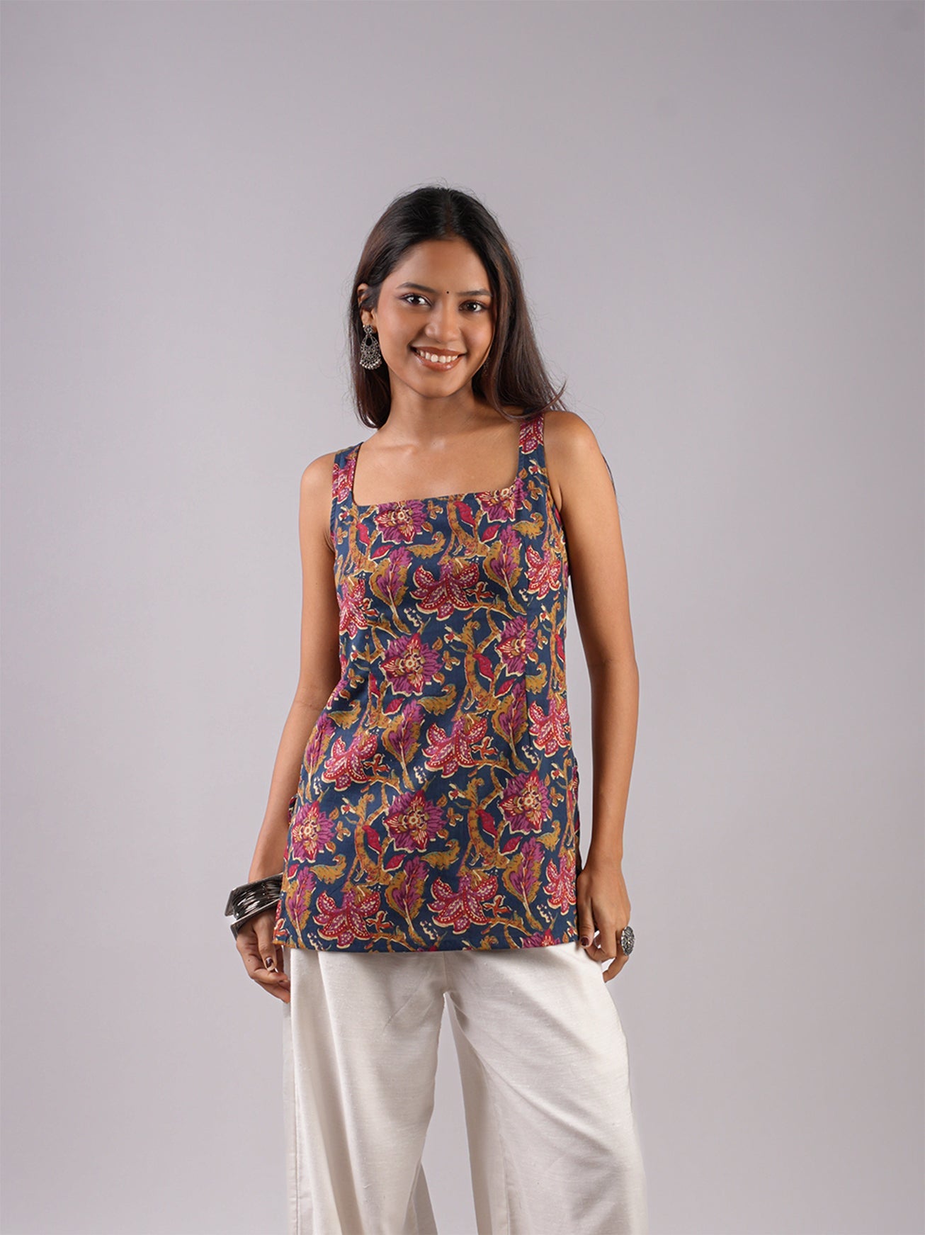 Megh Deep Back Short Kurti NISHORAMA