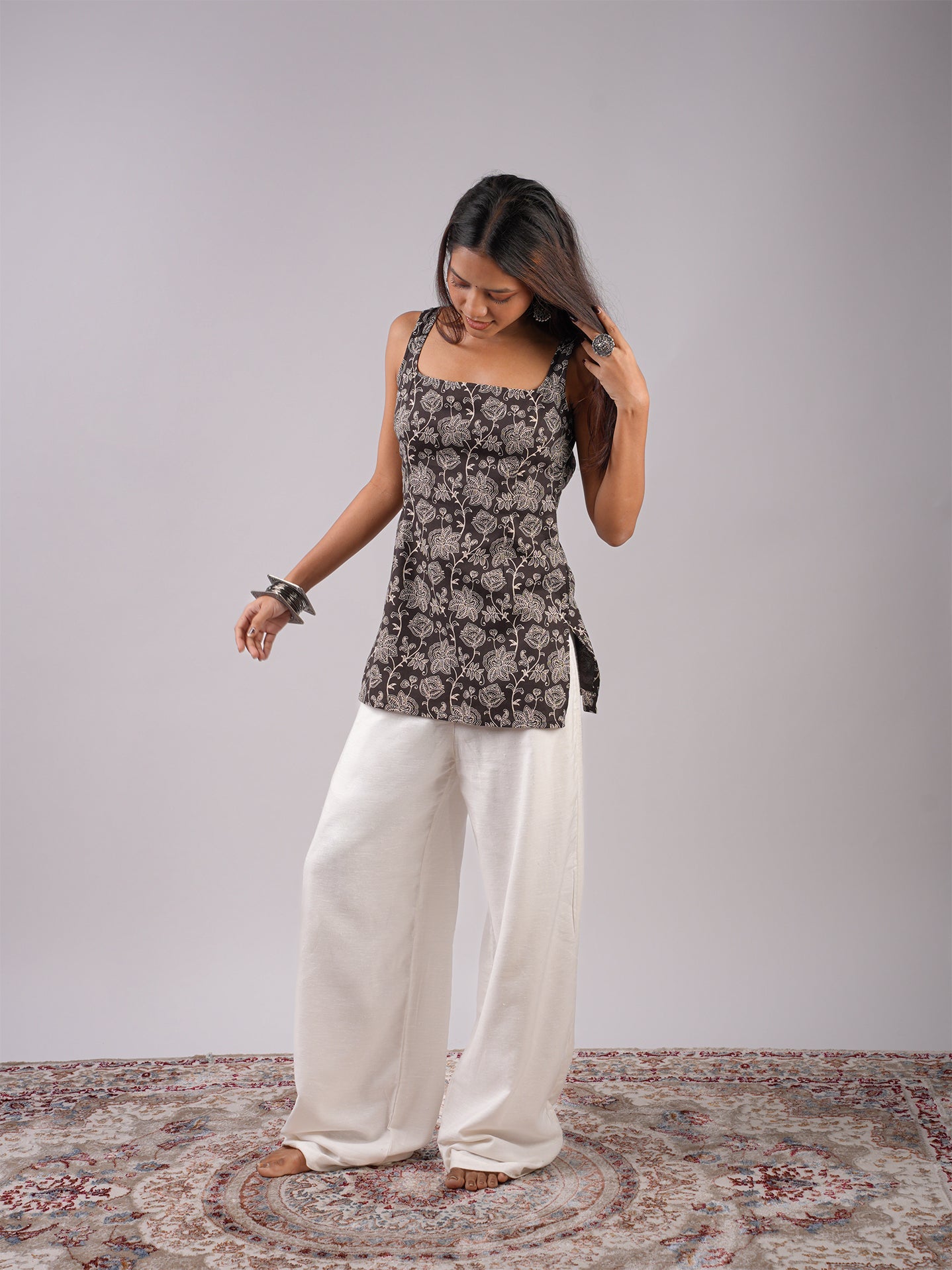 Tanvi Deep Back Kurti NISHORAMA