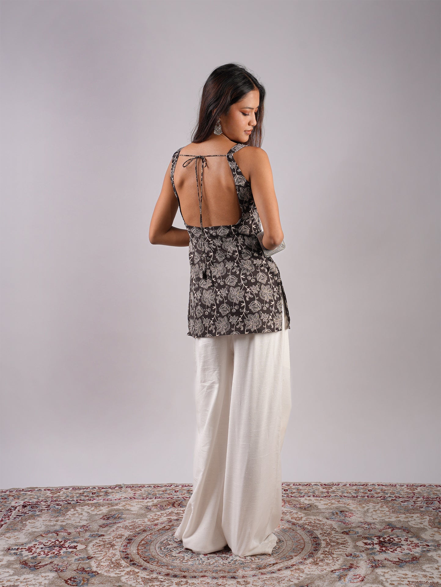 Tanvi Deep Back Kurti NISHORAMA