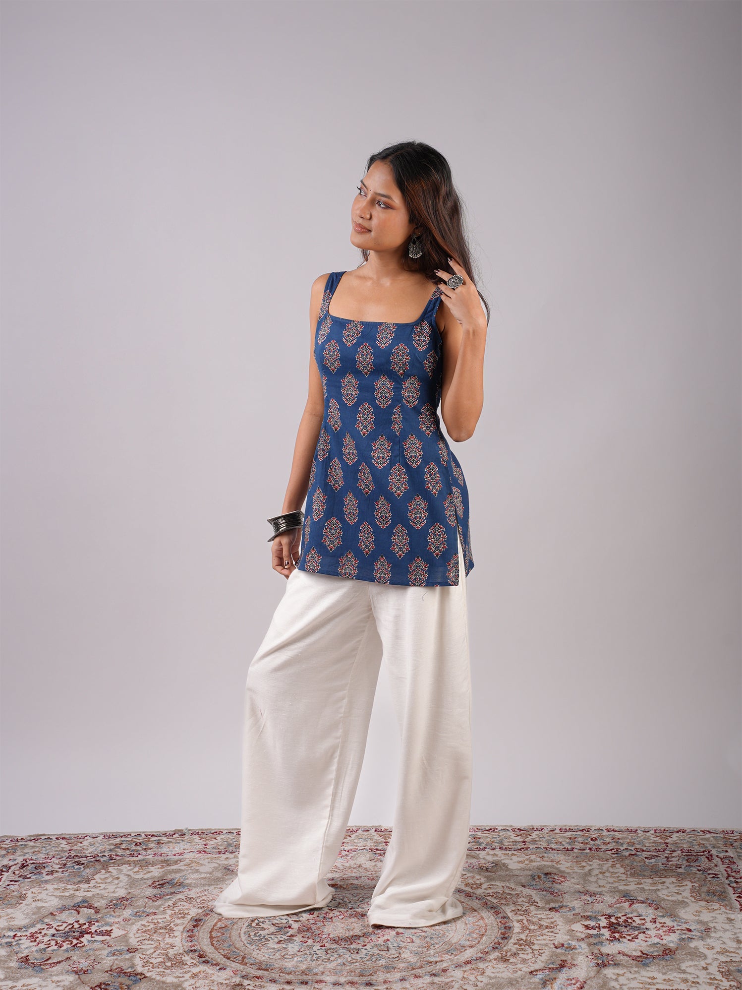 Suhani Deep Back Kurti NISHORAMA
