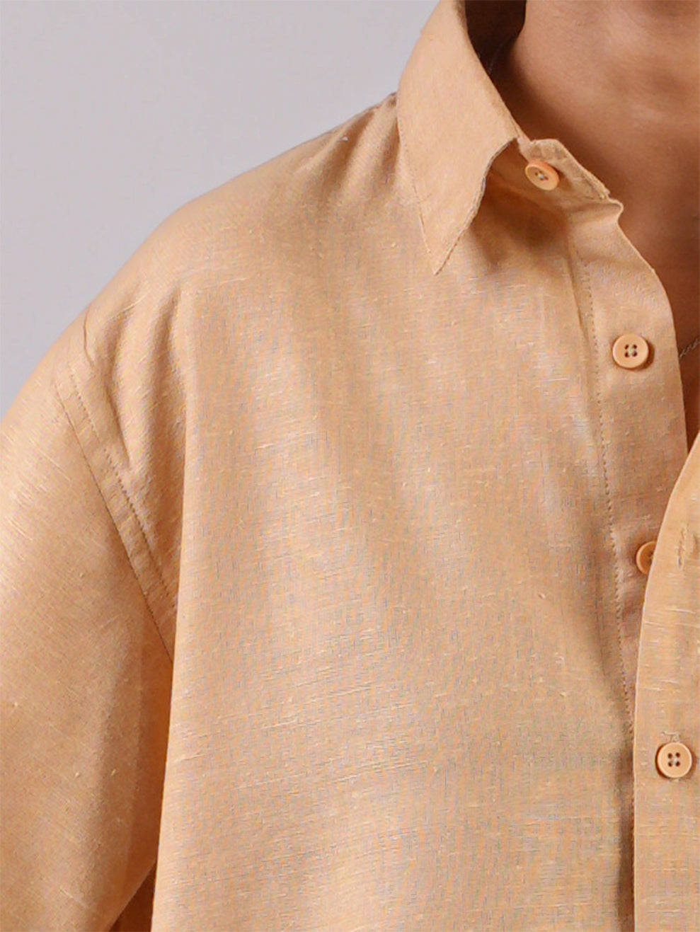 Oversized Khadi Linen Shirt NISHORAMA